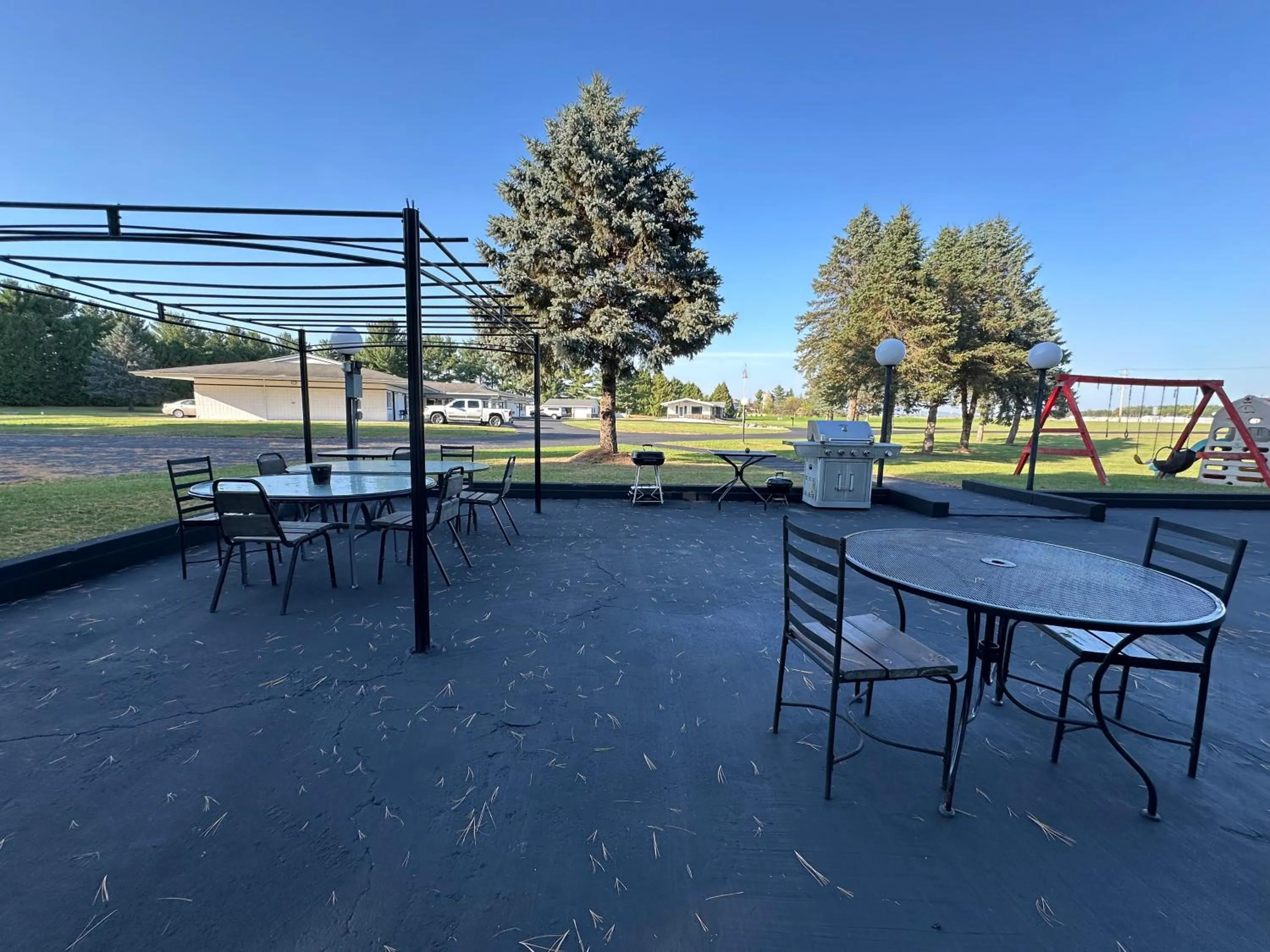 Patio in Skyview Motel - Prairie du Sac