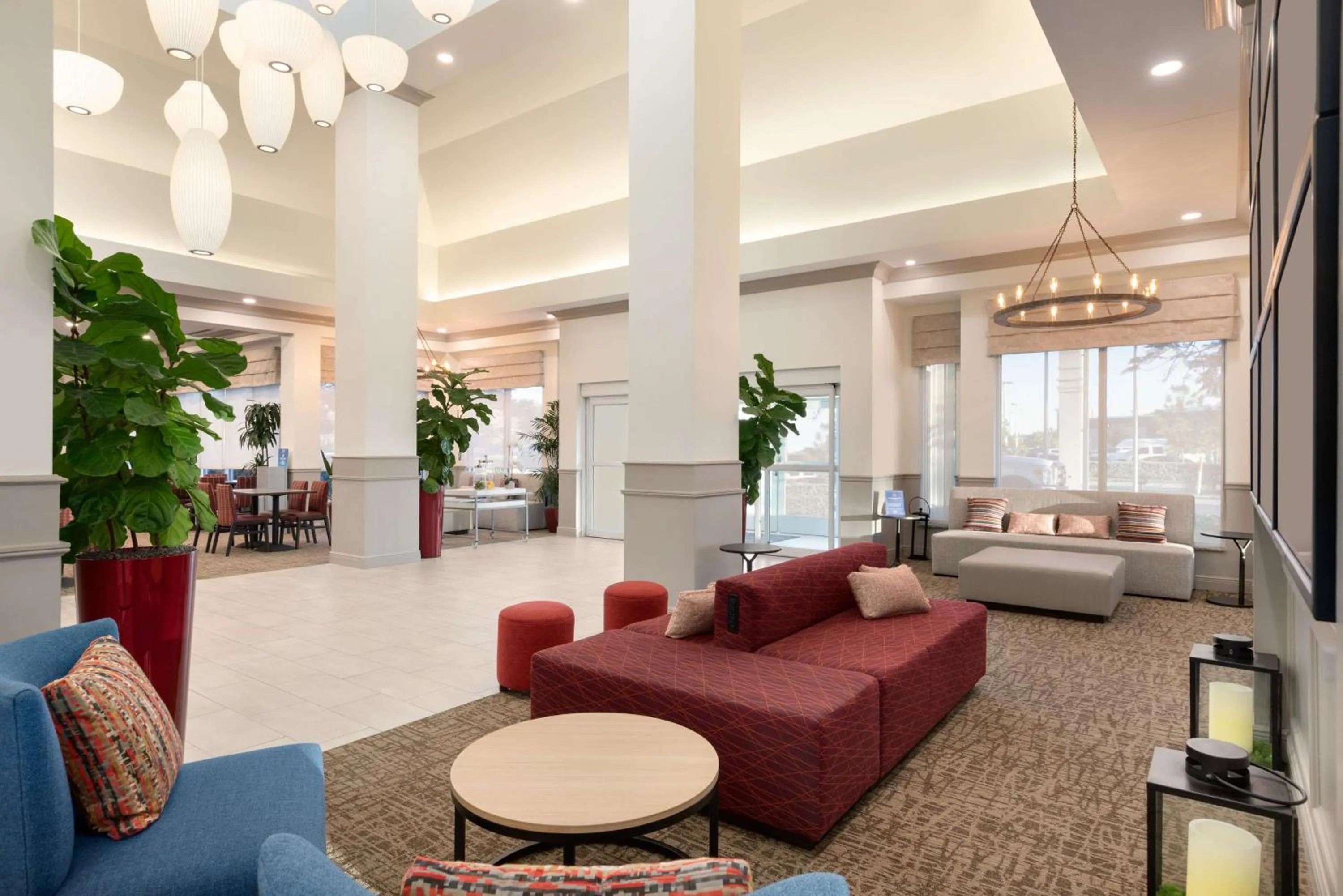 Lobby or reception in Hilton Garden Inn Fort Myers Airport/FGCU