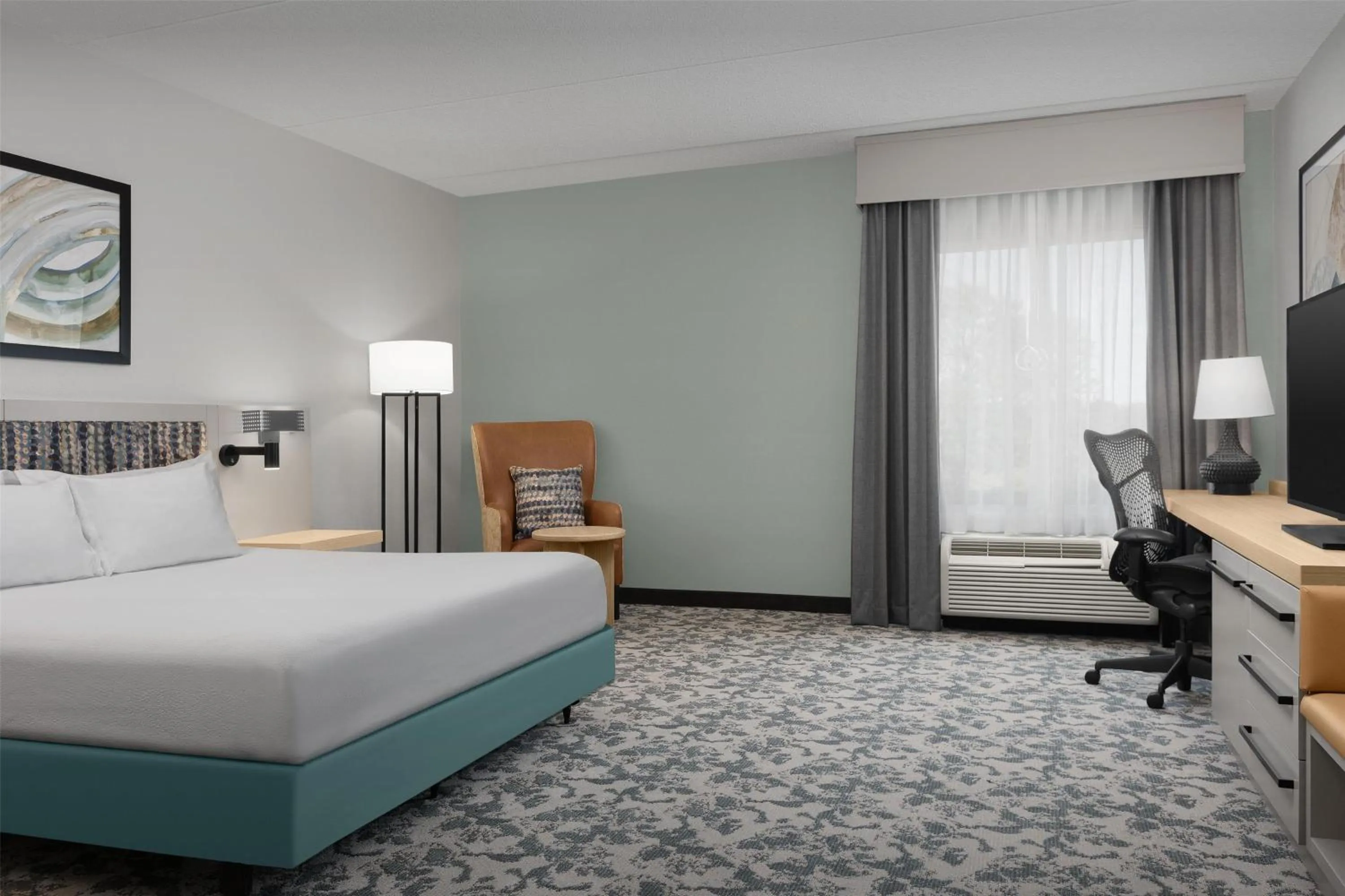 Bed in Hilton Garden Inn Huntsville/Space Center