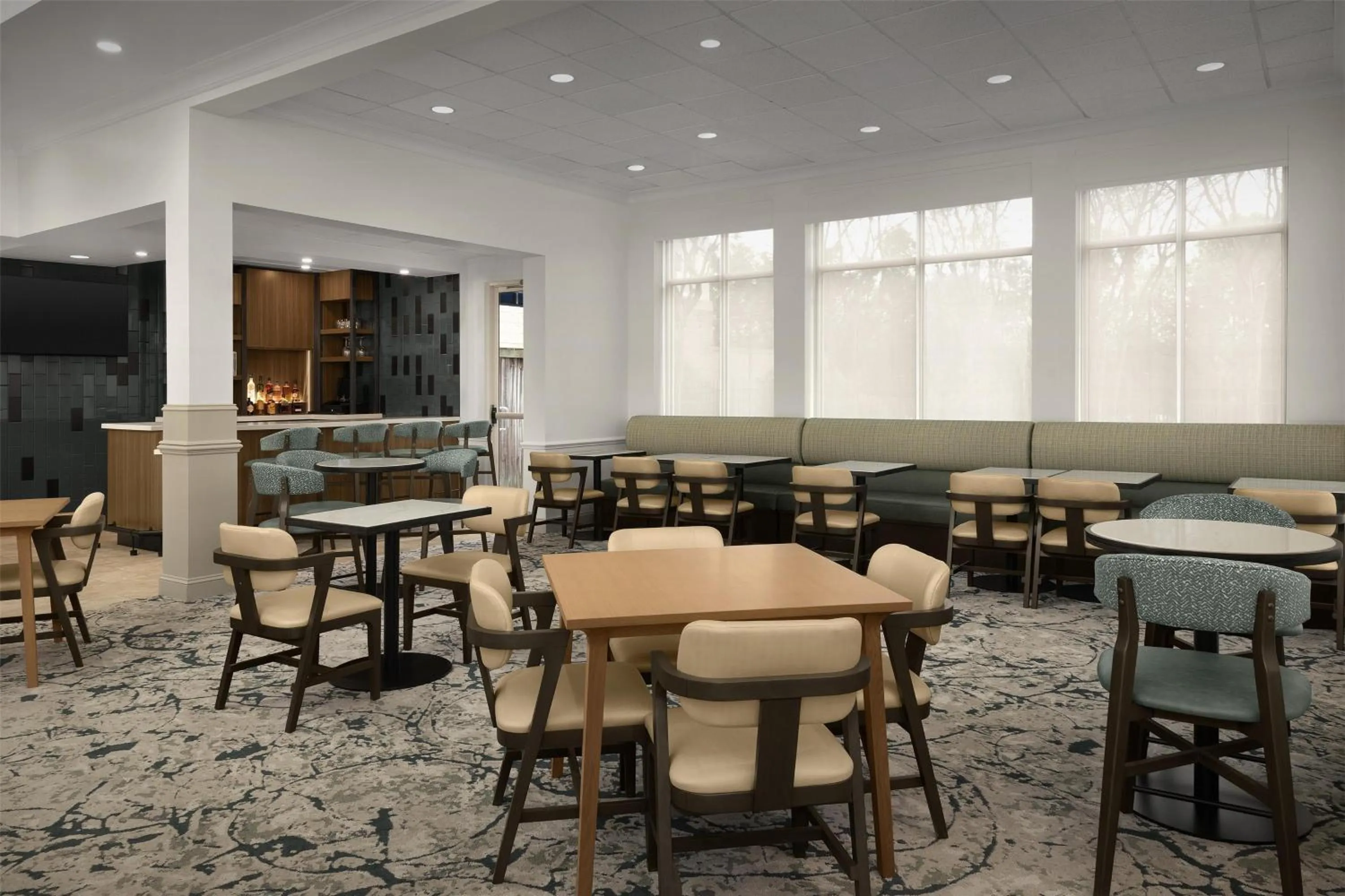 Breakfast in Hilton Garden Inn Huntsville/Space Center