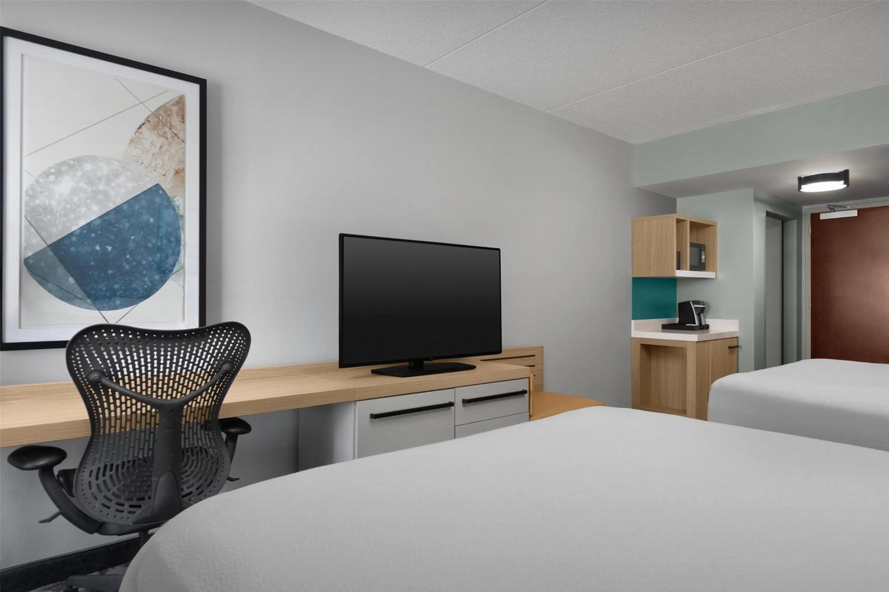 Bed in Hilton Garden Inn Huntsville/Space Center