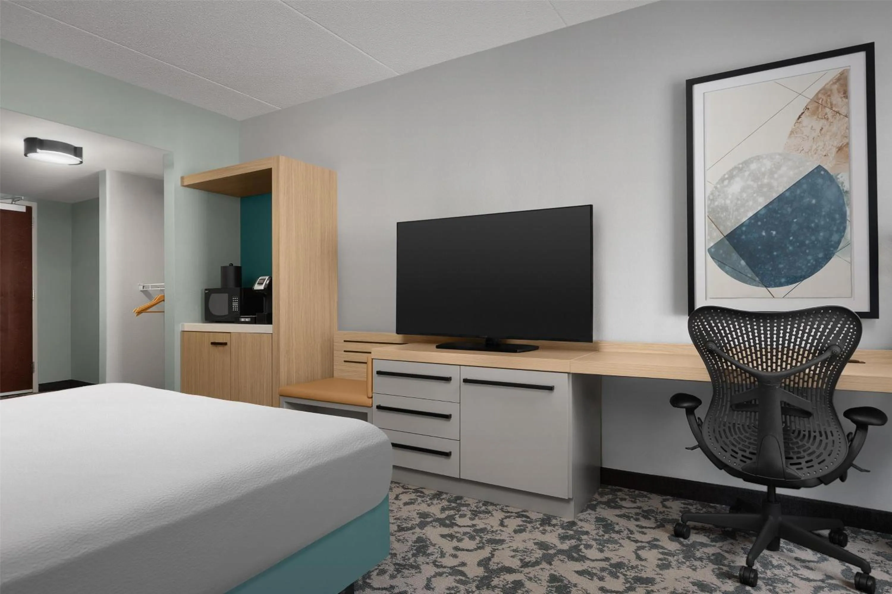 Bed in Hilton Garden Inn Huntsville/Space Center