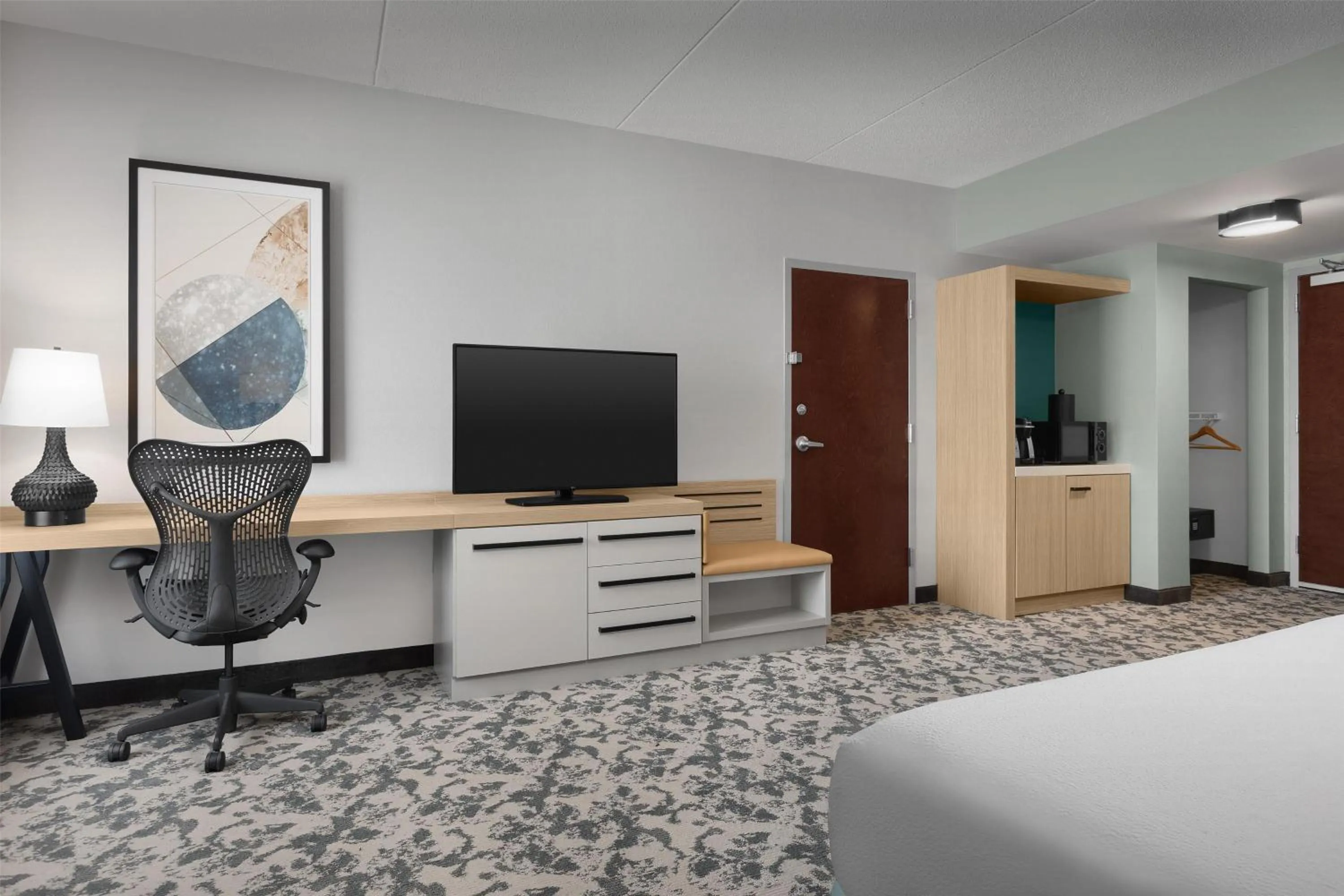 Bedroom, Bed in Hilton Garden Inn Huntsville/Space Center