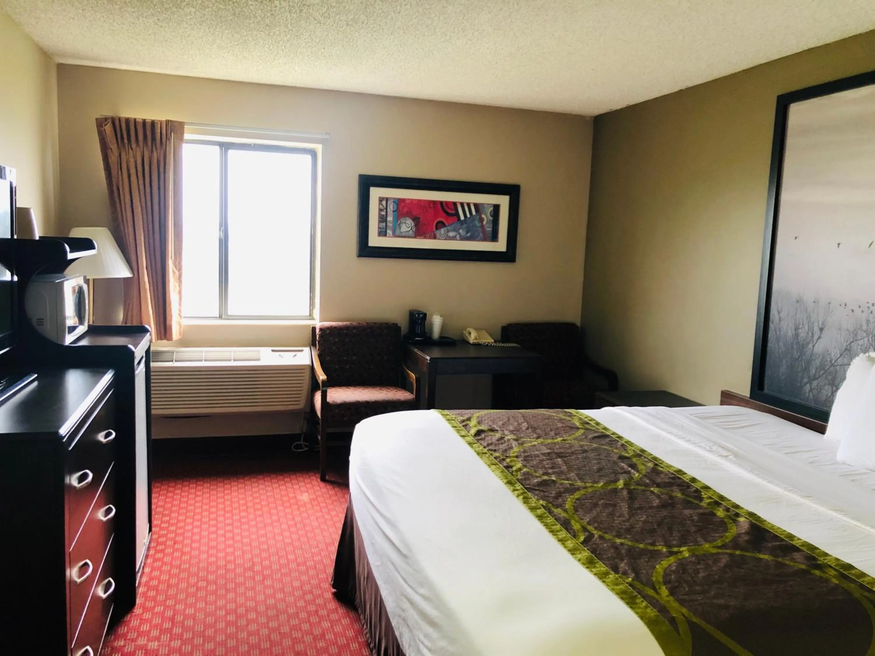 Bed in Super 8 by Wyndham Omaha SW