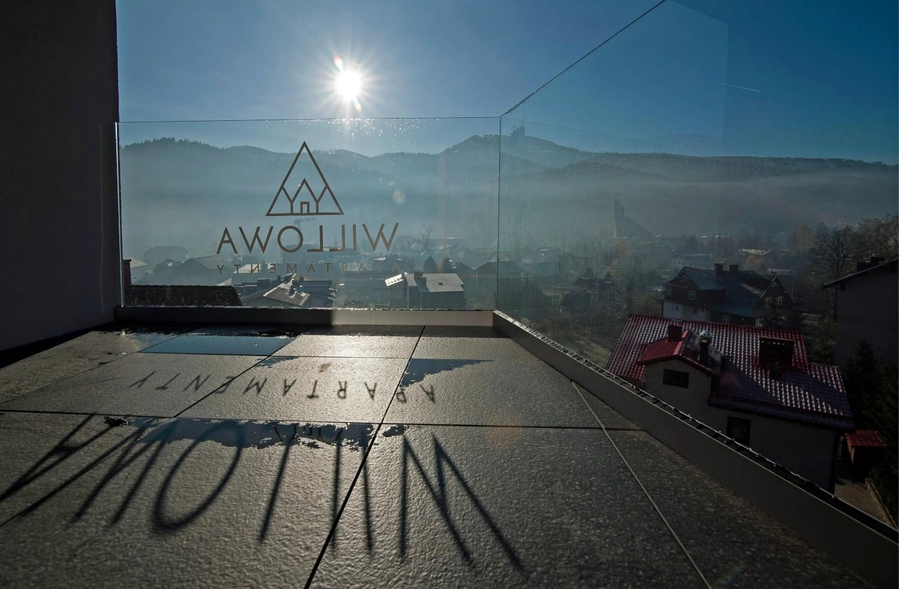 Mountain view in Apartamenty Willowa