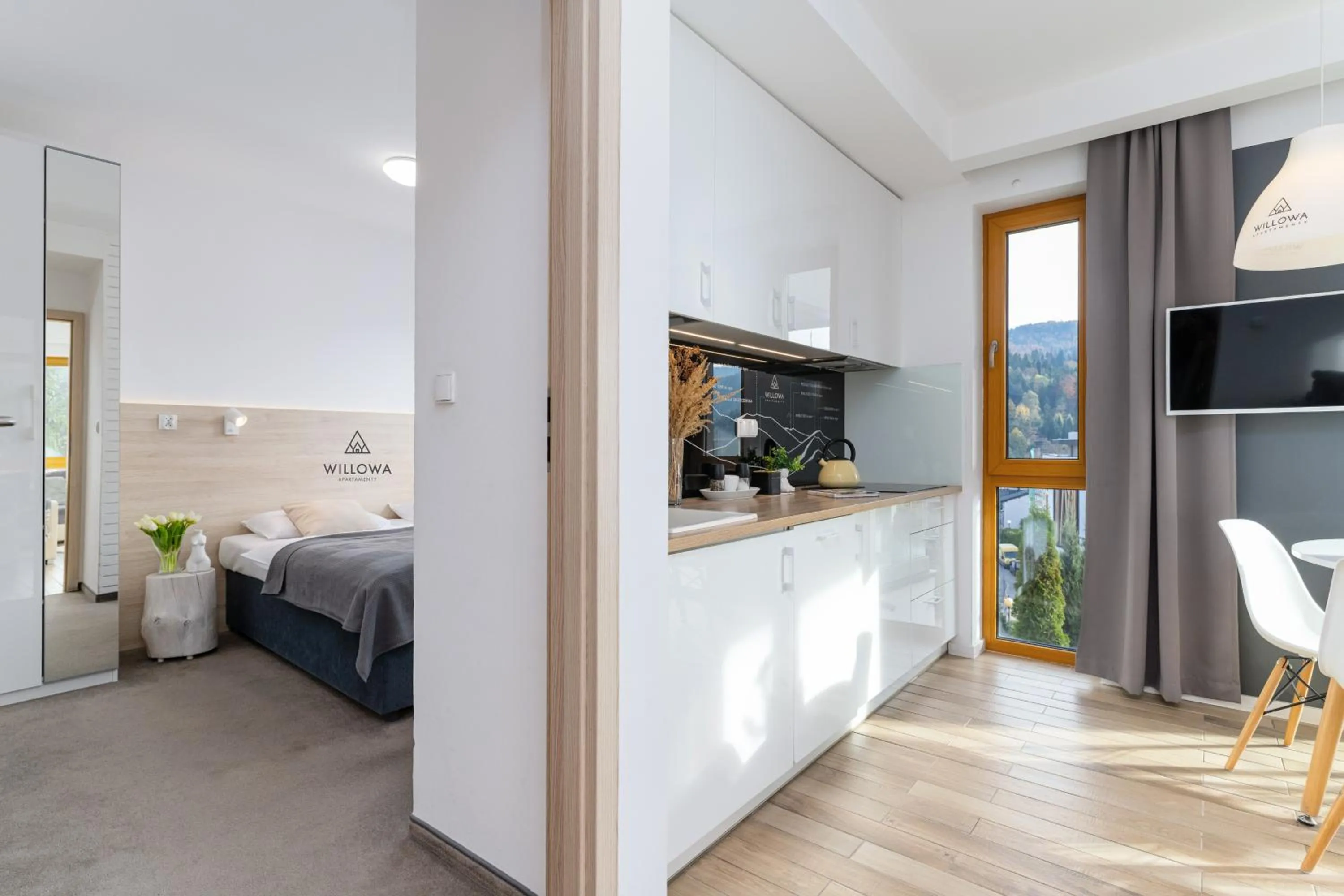 Bed in Apartamenty Willowa