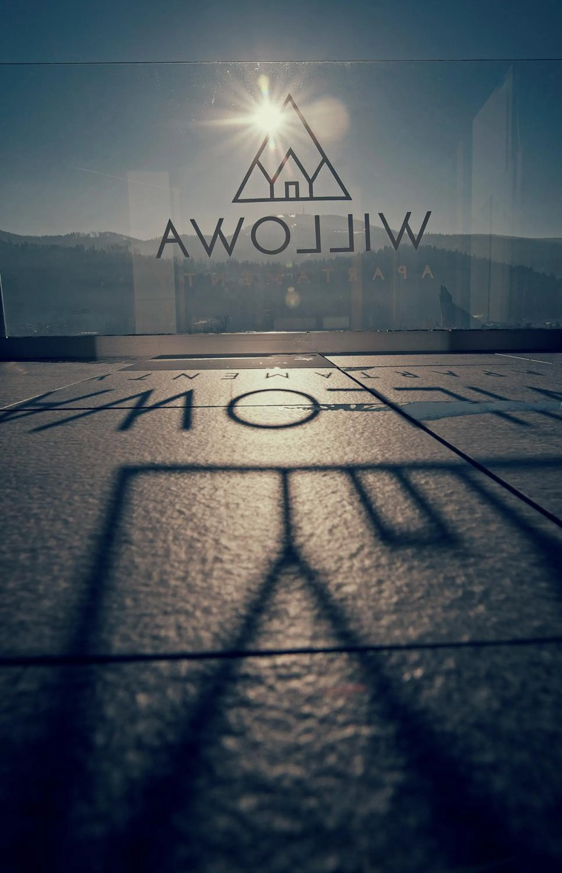 Mountain view in Apartamenty Willowa