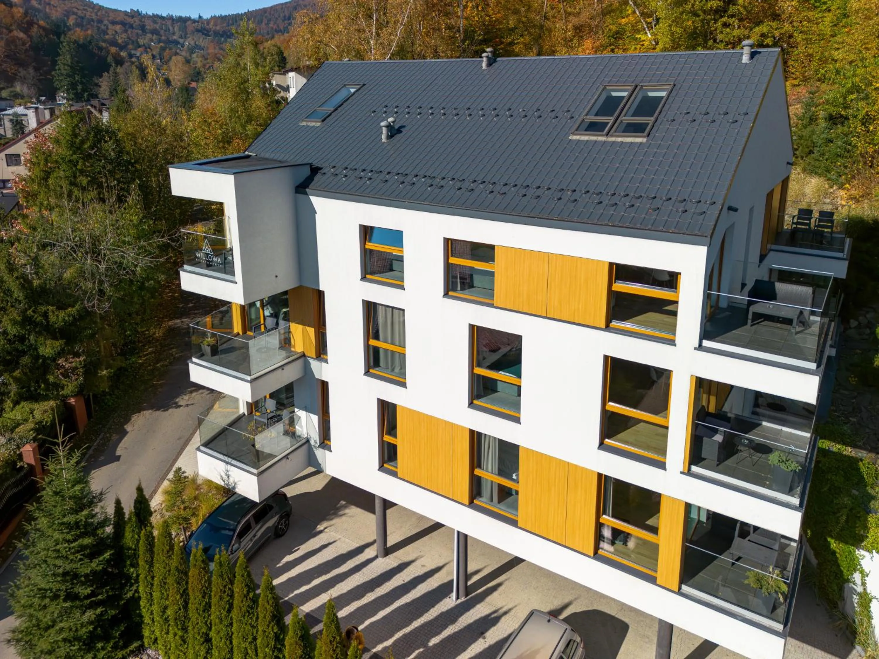 Property building in Apartamenty Willowa