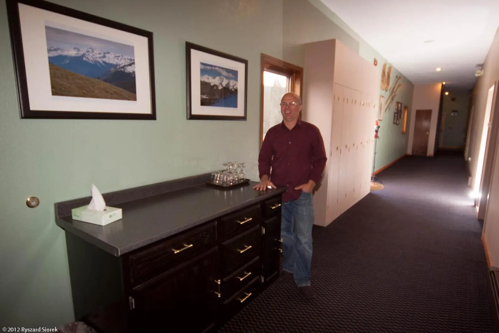 Staff in Valley Hi Hotel