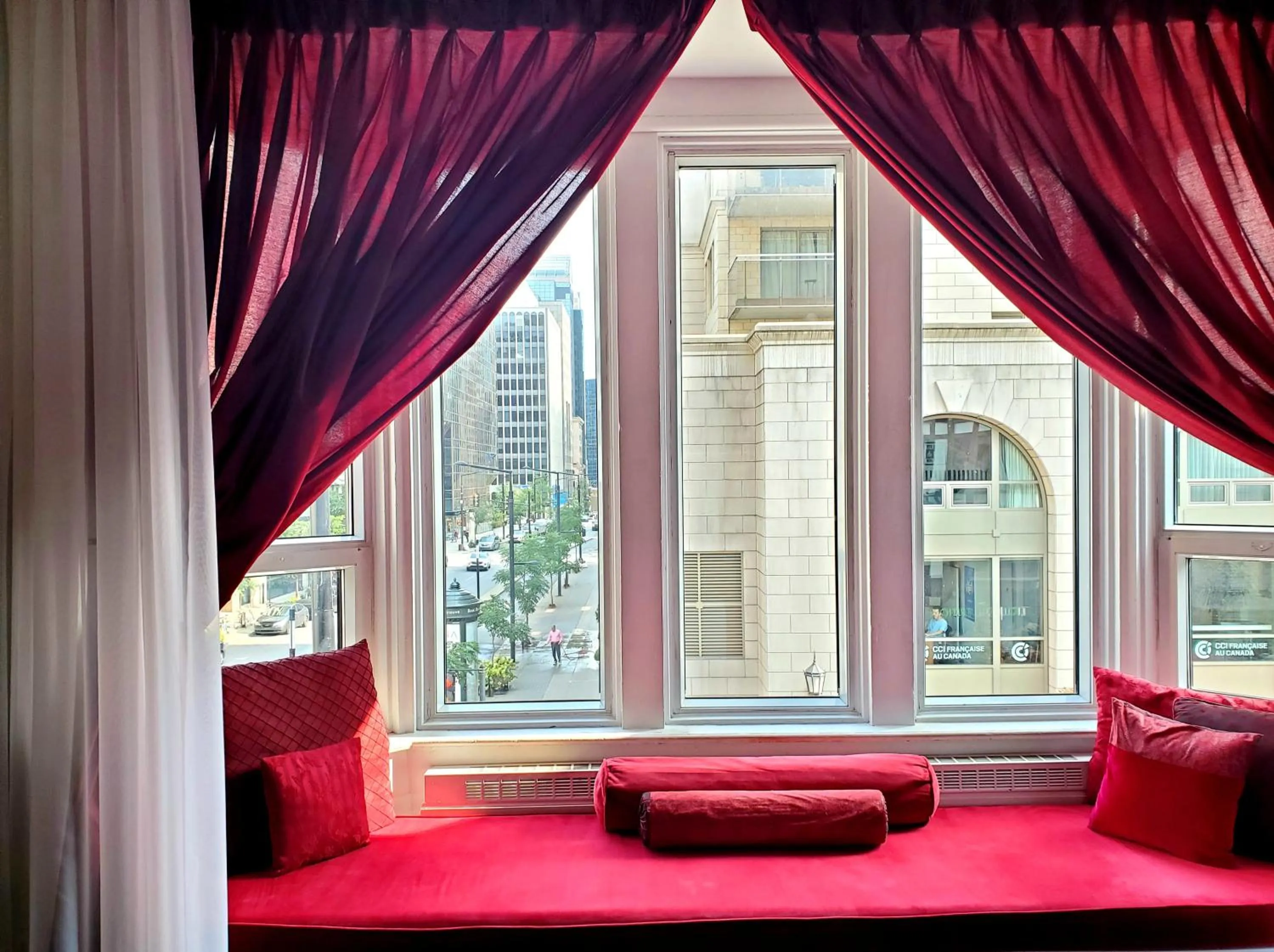 View (from property/room) in Hotel Chez Swann