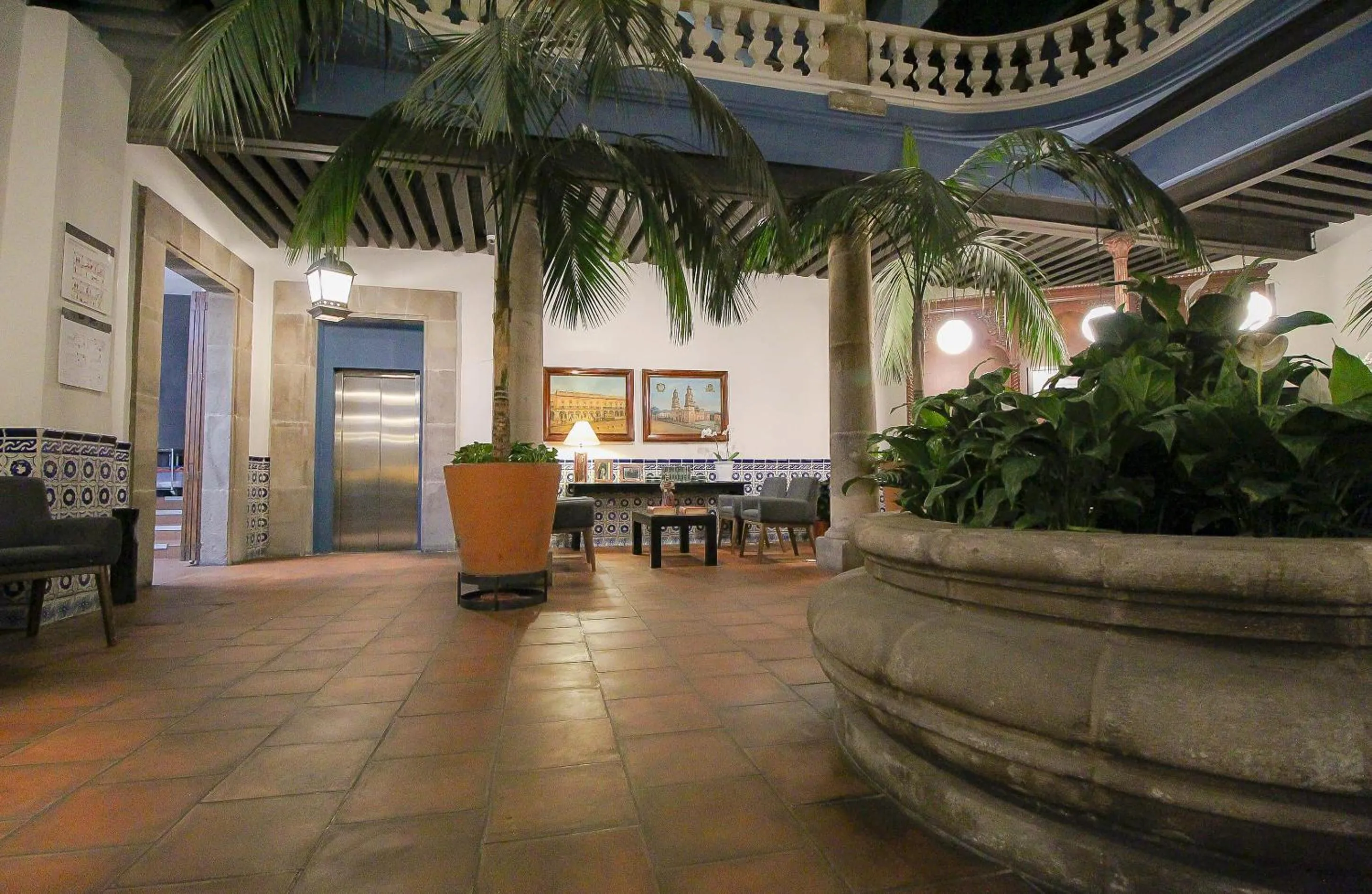 Decorative detail in Hotel Casino Morelia