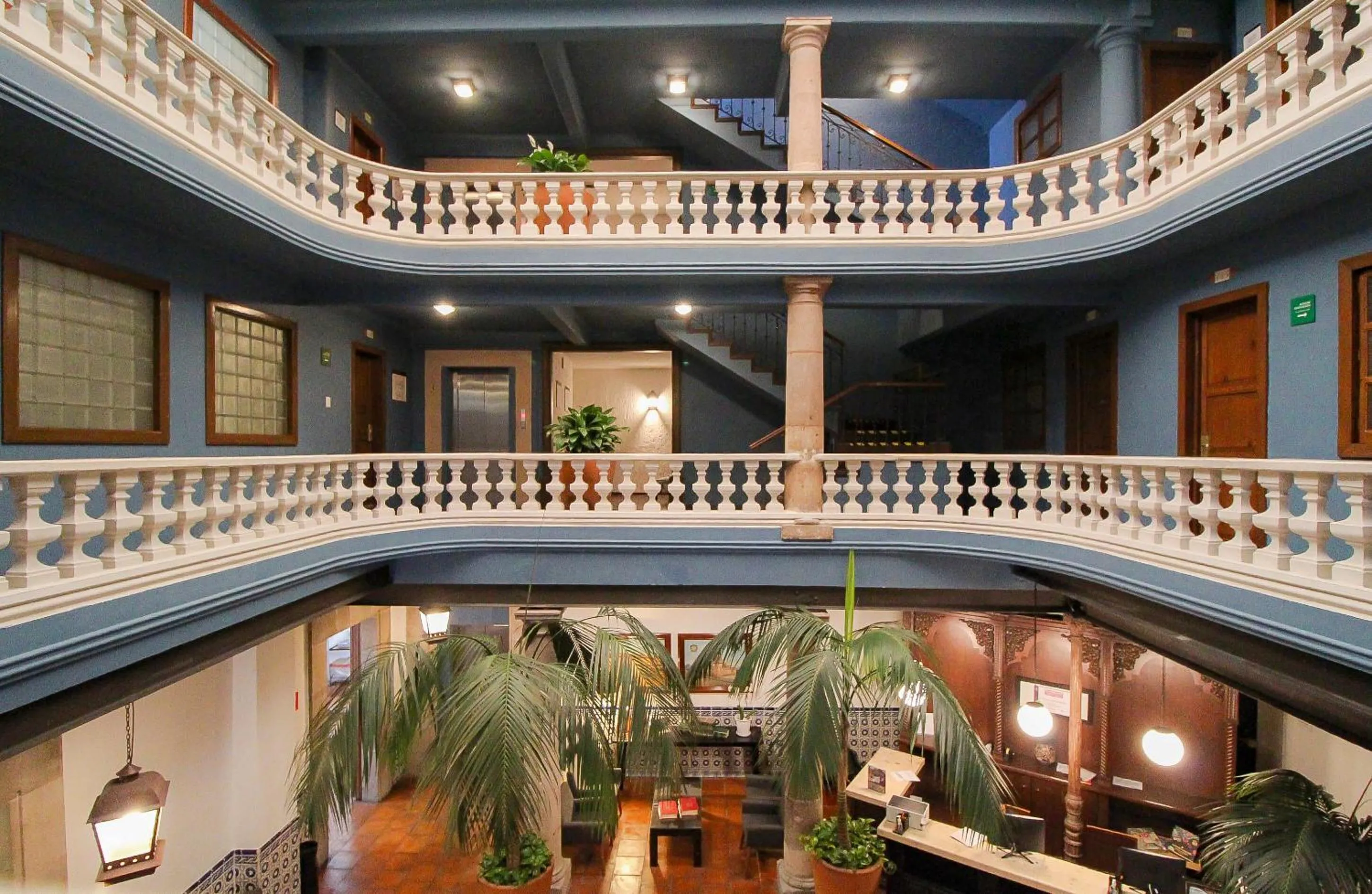 Decorative detail in Hotel Casino Morelia