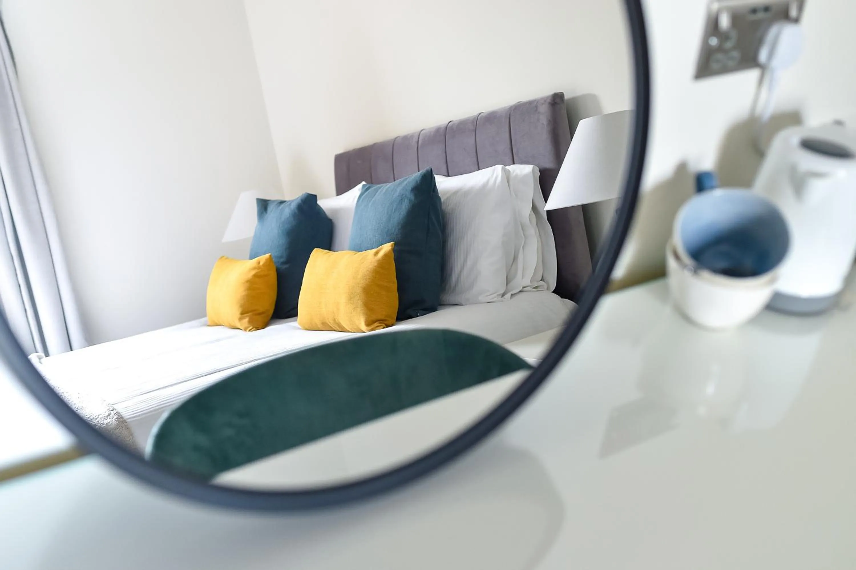 Bed in Woodlands Hall Hotel