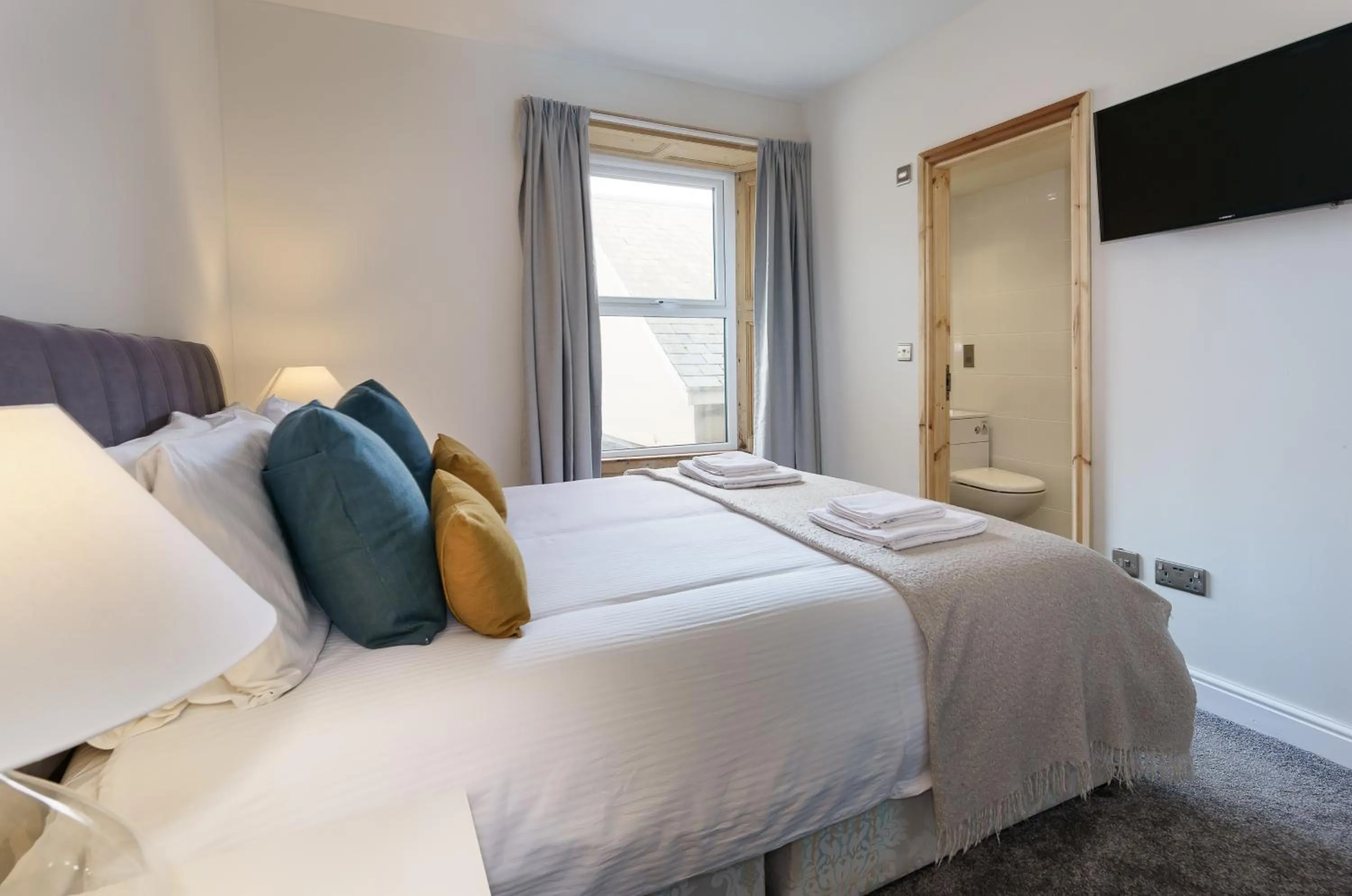 Bed in Woodlands Hall Hotel