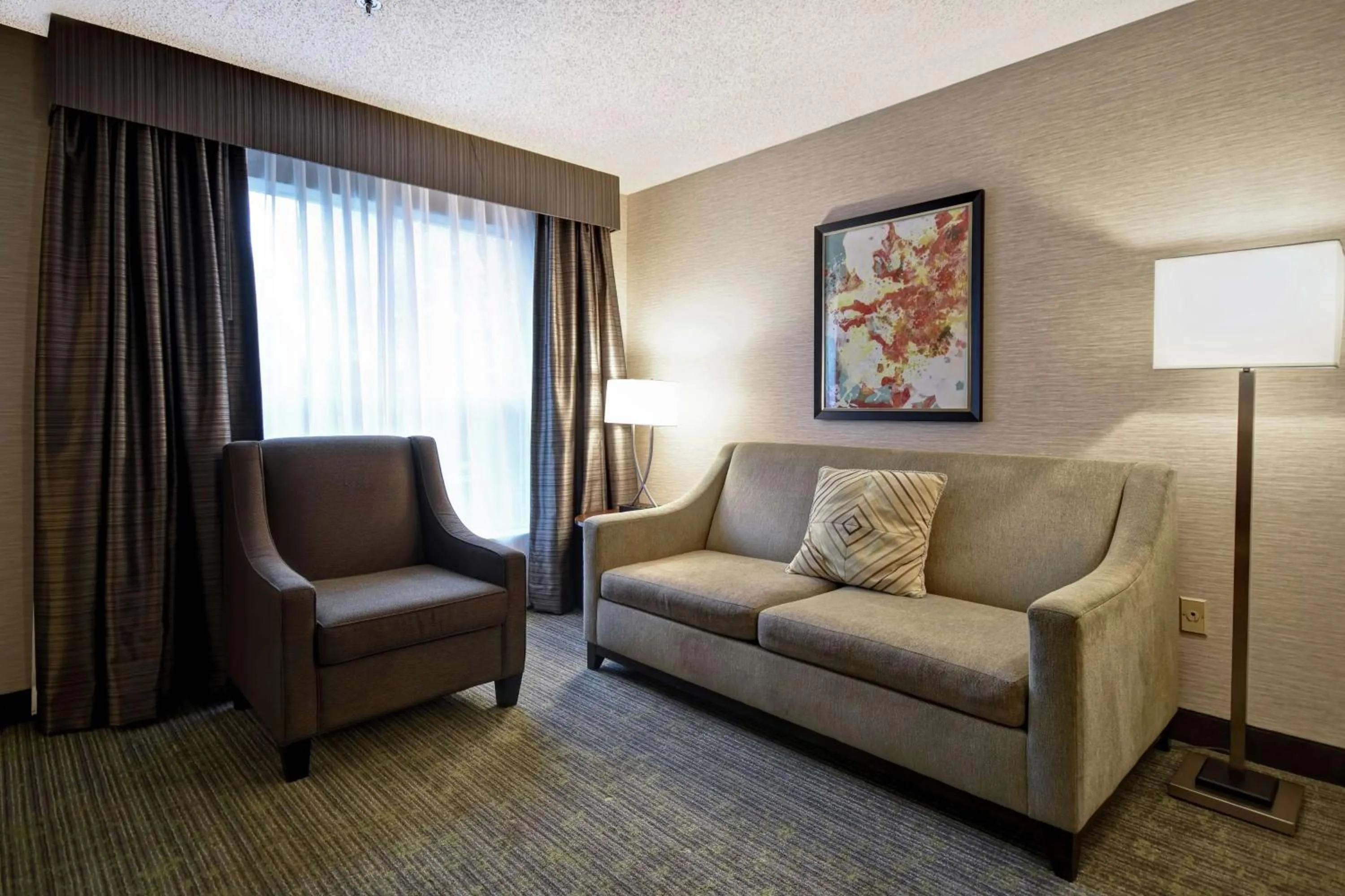 Living room in Homewood Suites by Hilton Atlanta-Galleria/Cumberland