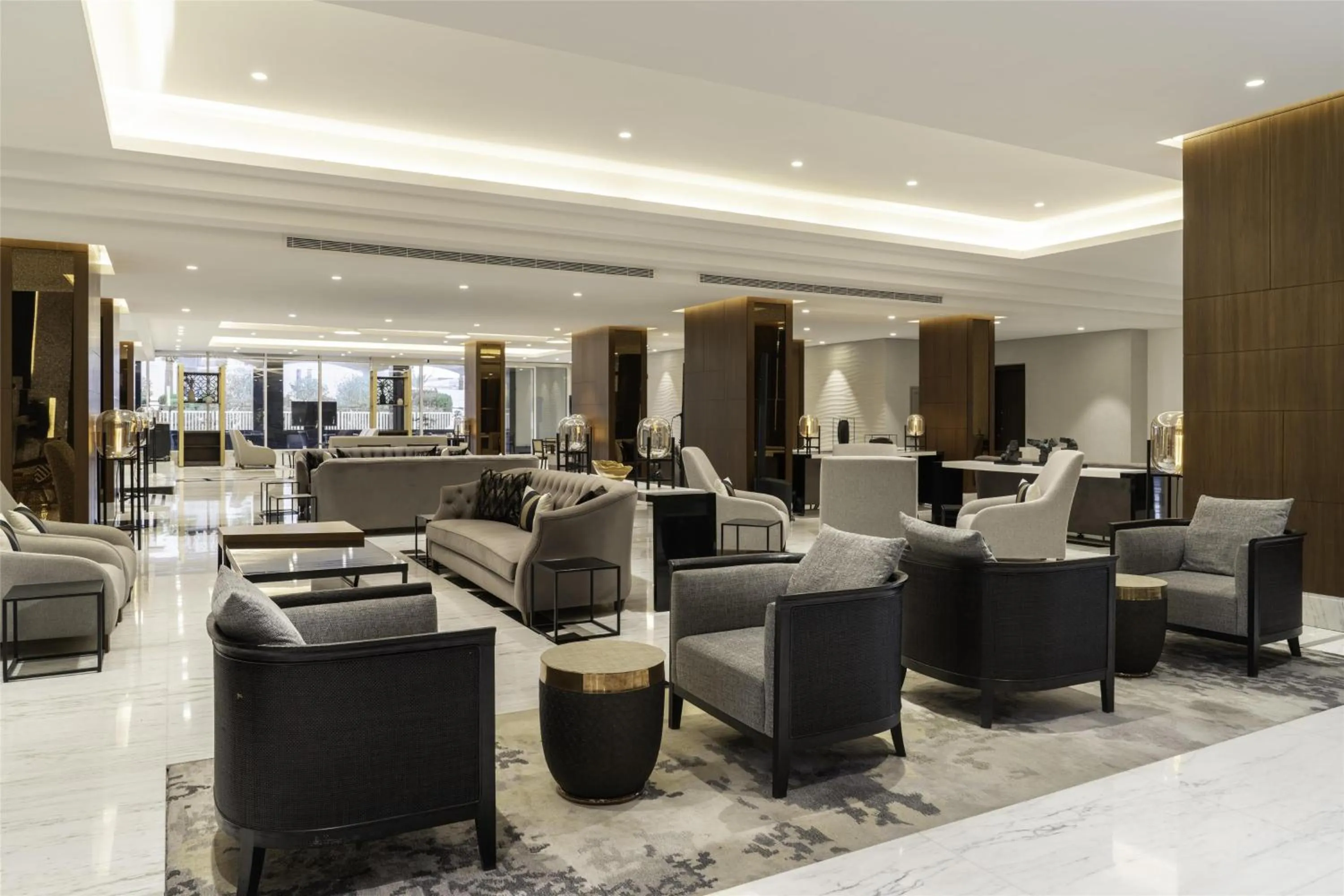 Lobby or reception in Radisson Blu Hotel and Convention Center, Riyadh Minhal