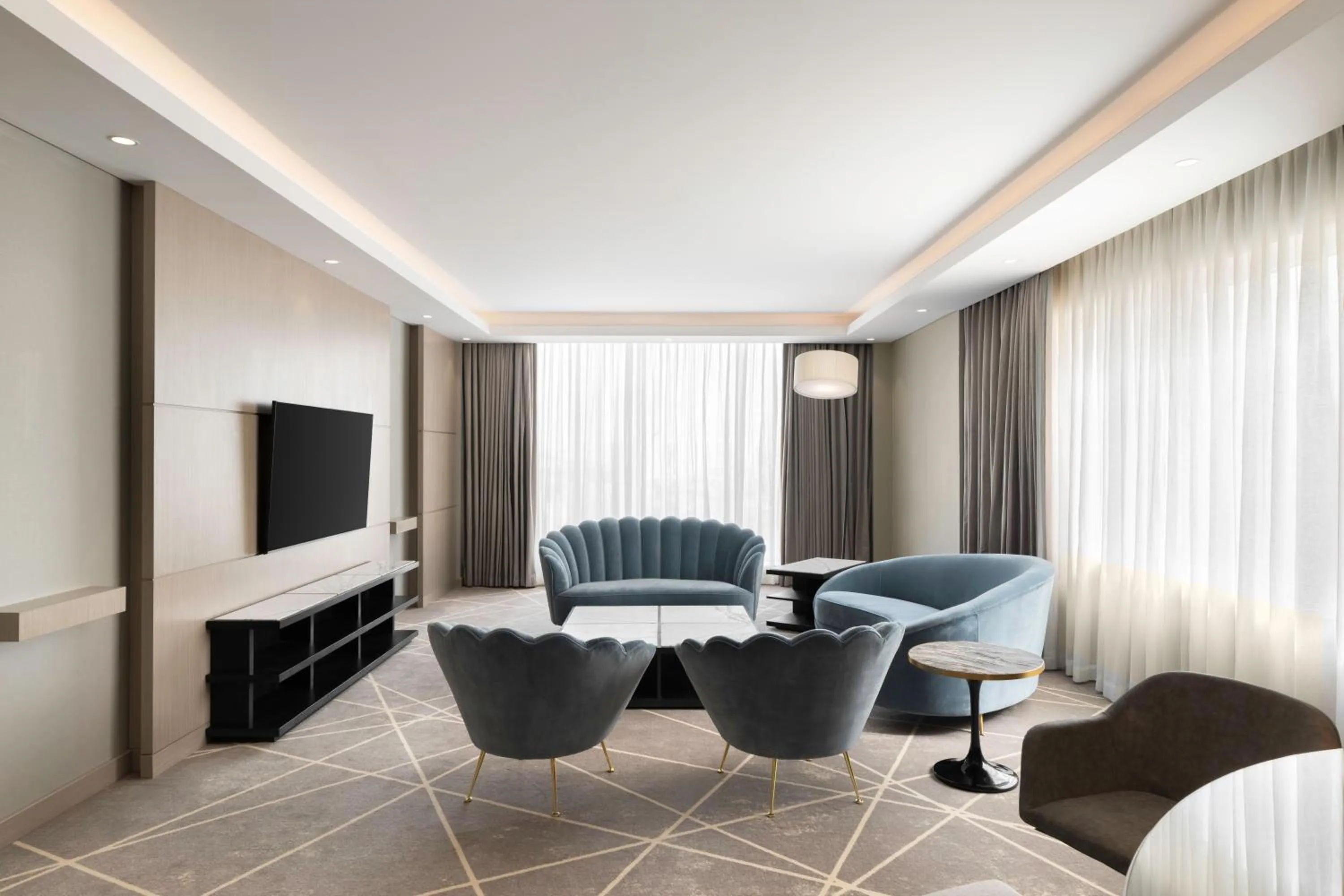 Living room in Crowne Plaza Hotel Riyadh Minhal, an IHG Hotel