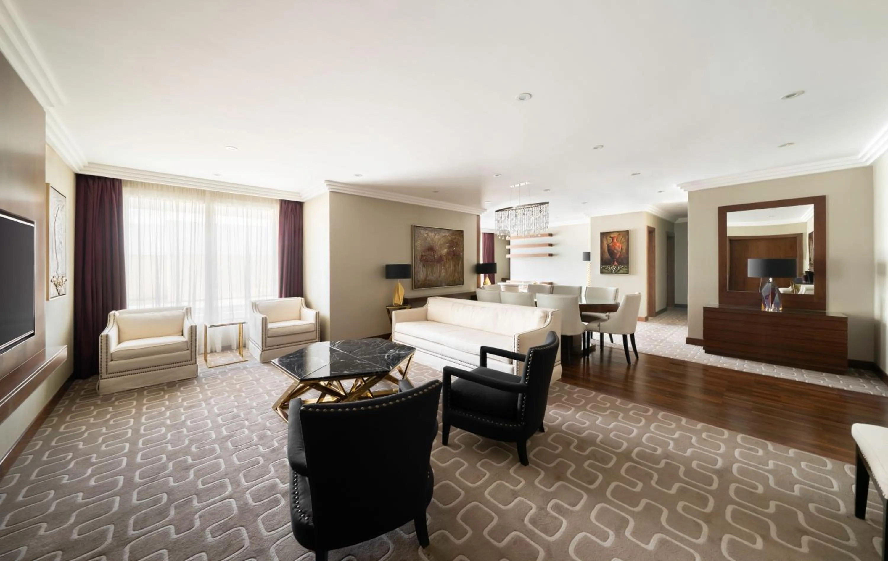 Living room in Crowne Plaza Hotel Riyadh Minhal, an IHG Hotel