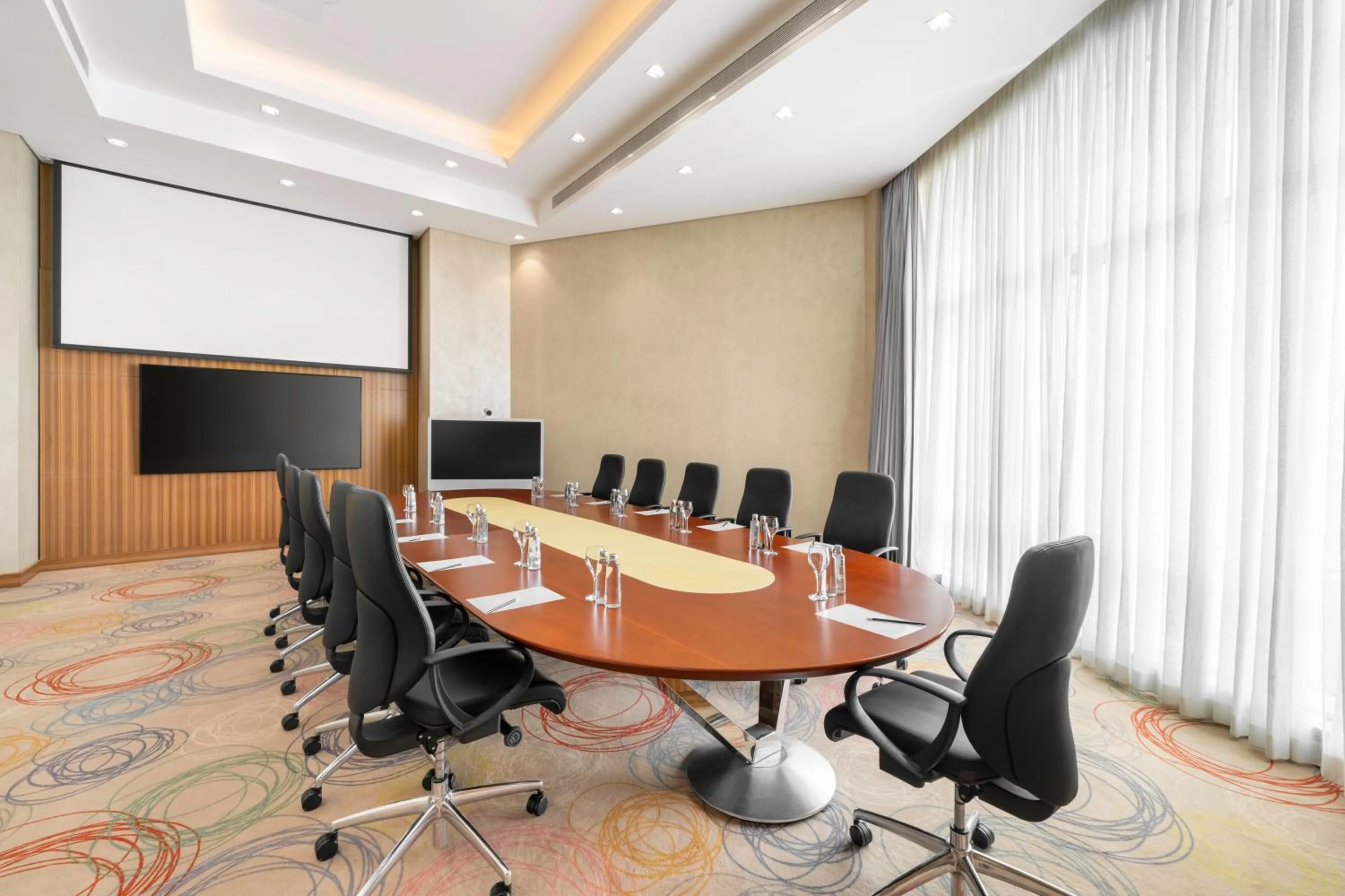 Meeting/conference room in Crowne Plaza Hotel Riyadh Minhal, an IHG Hotel