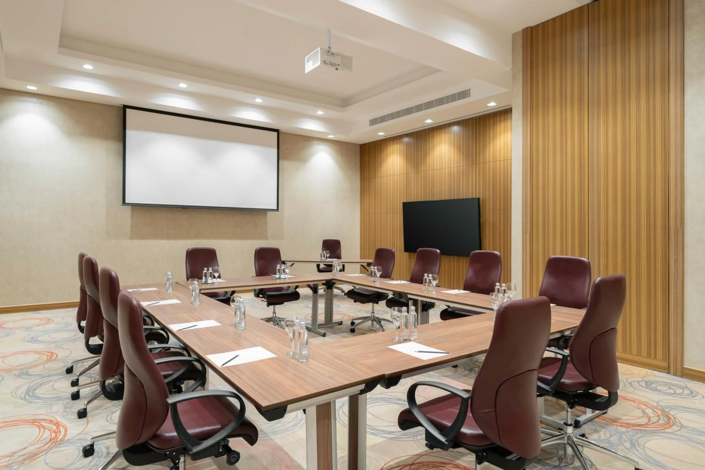 Meeting/conference room in Crowne Plaza Hotel Riyadh Minhal, an IHG Hotel