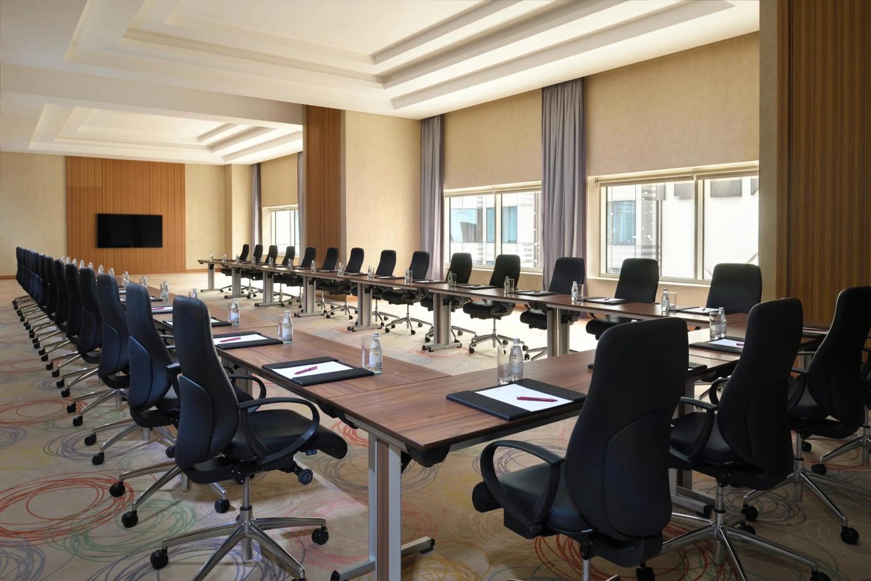 Meeting/conference room in Crowne Plaza Hotel Riyadh Minhal, an IHG Hotel