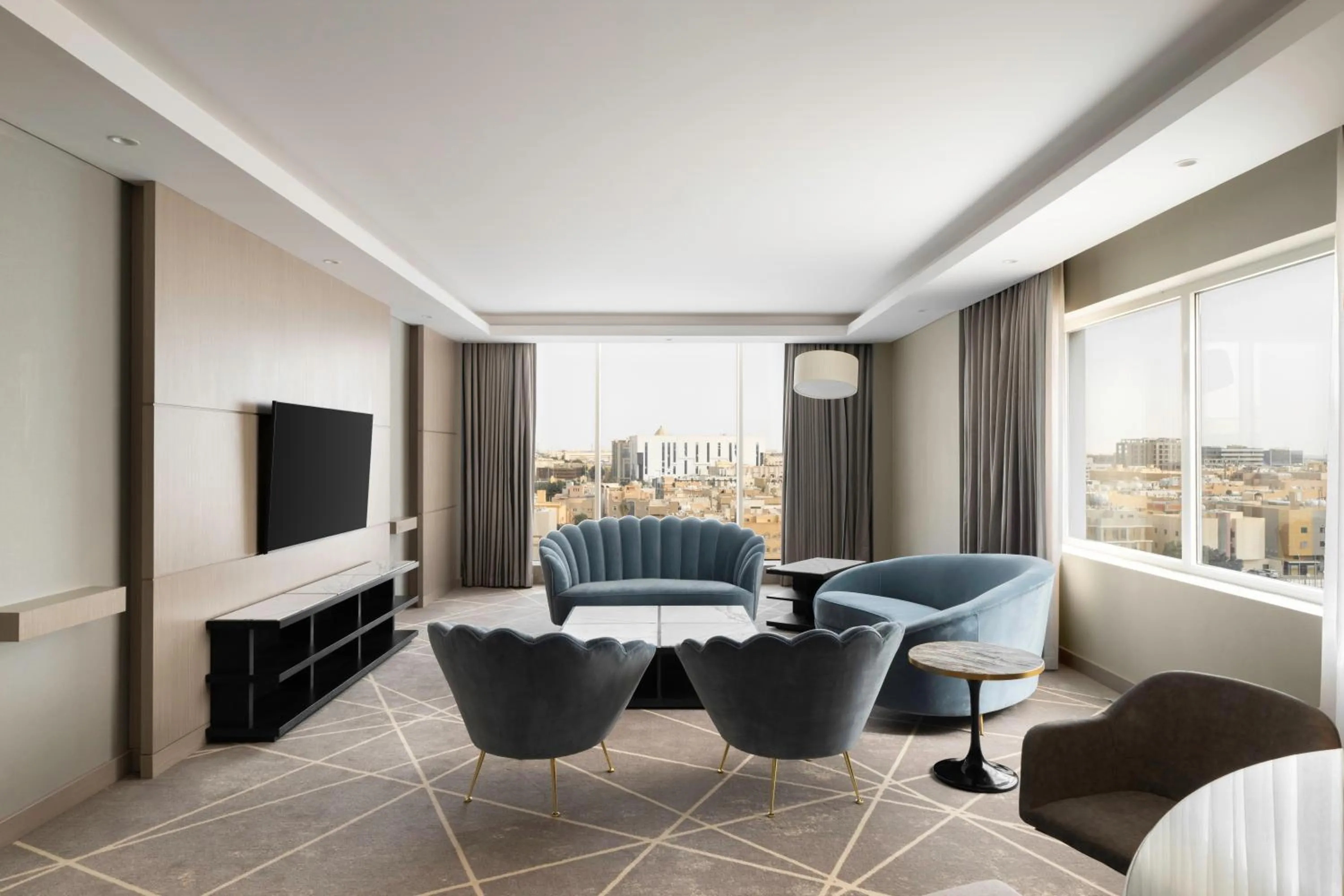 Living room in Crowne Plaza Hotel Riyadh Minhal, an IHG Hotel