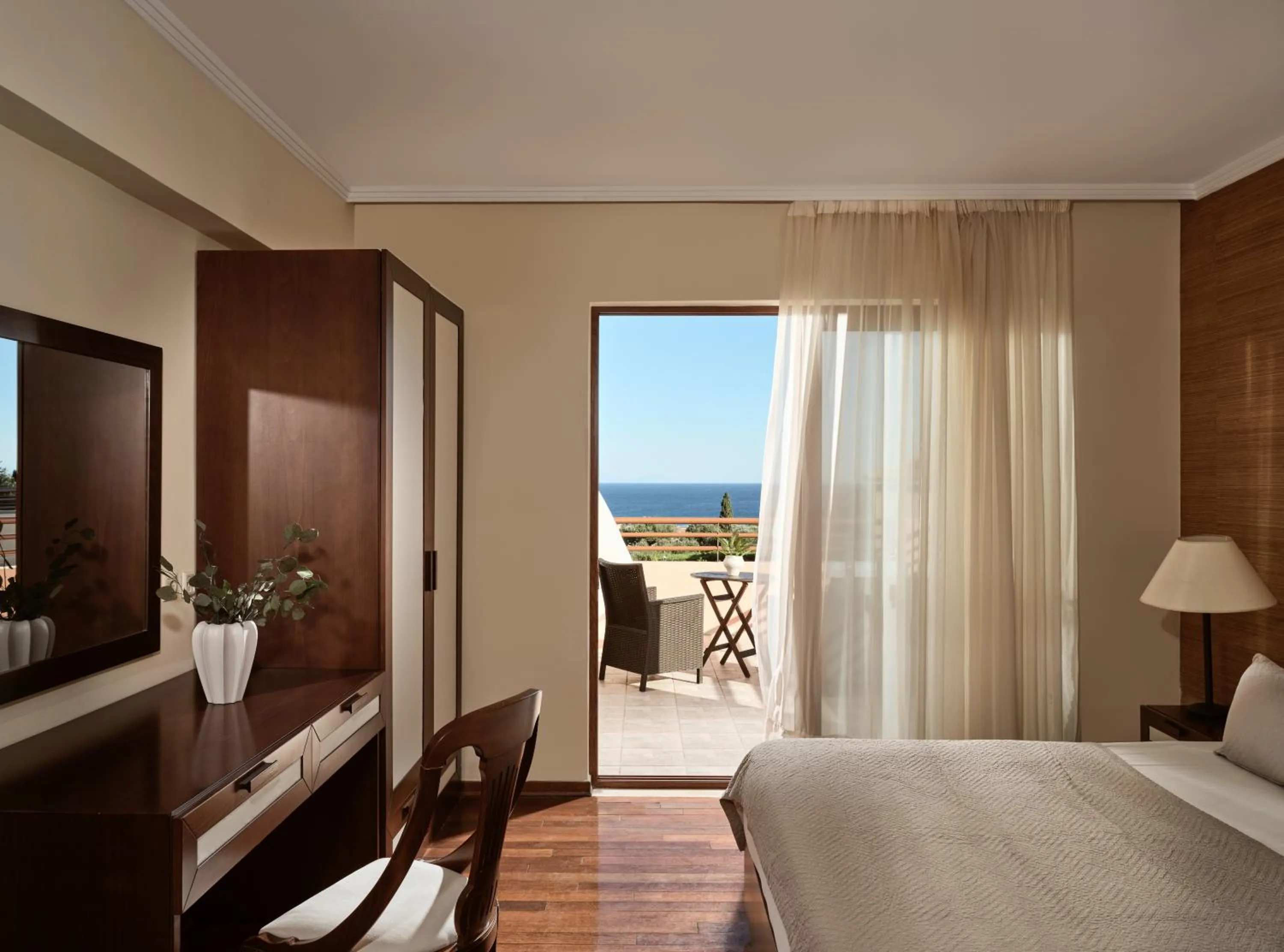 Bed in St John Villas Zakynthos