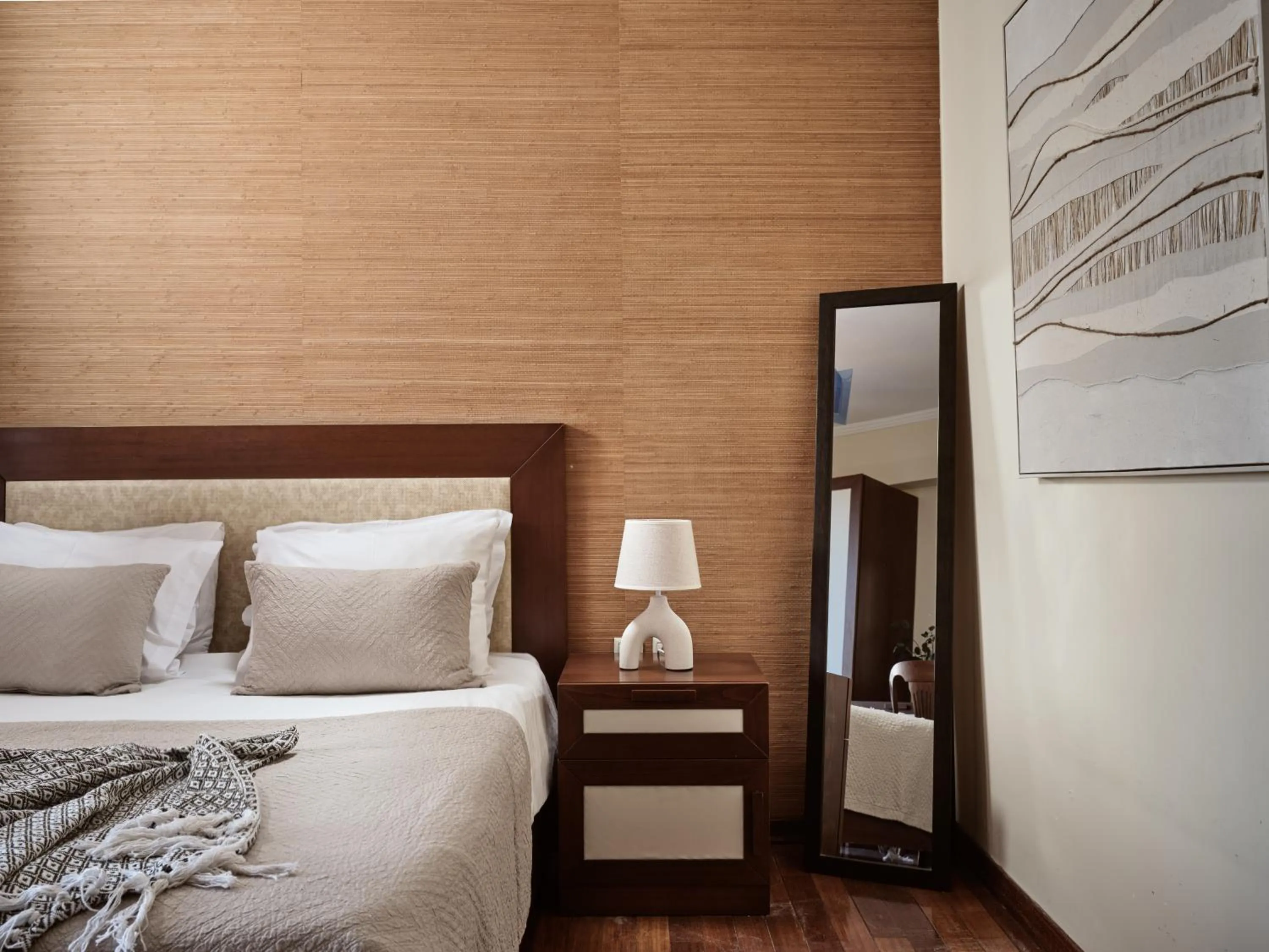 Bed in St John Villas Zakynthos