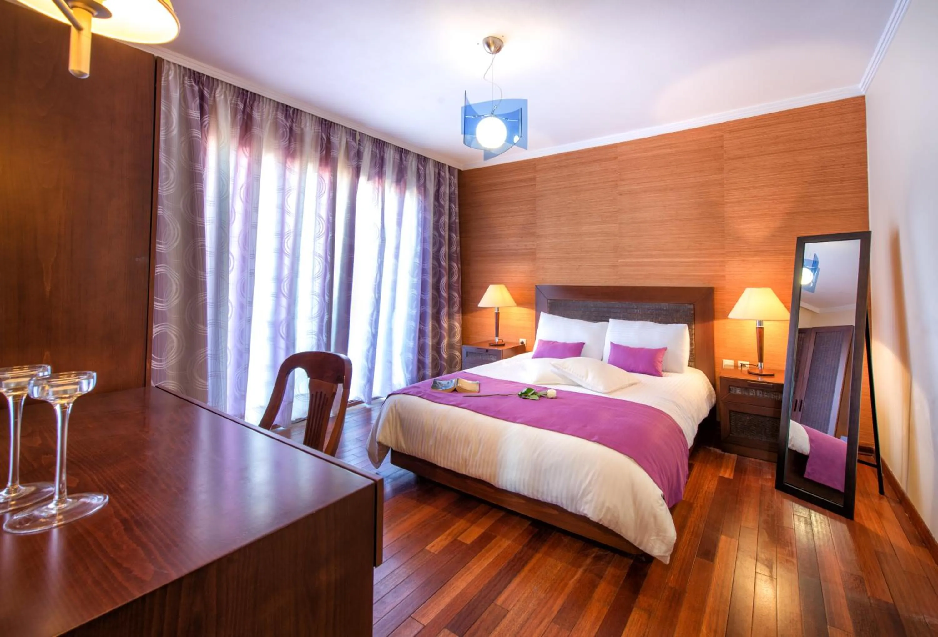 Bed in St John Villas Zakynthos