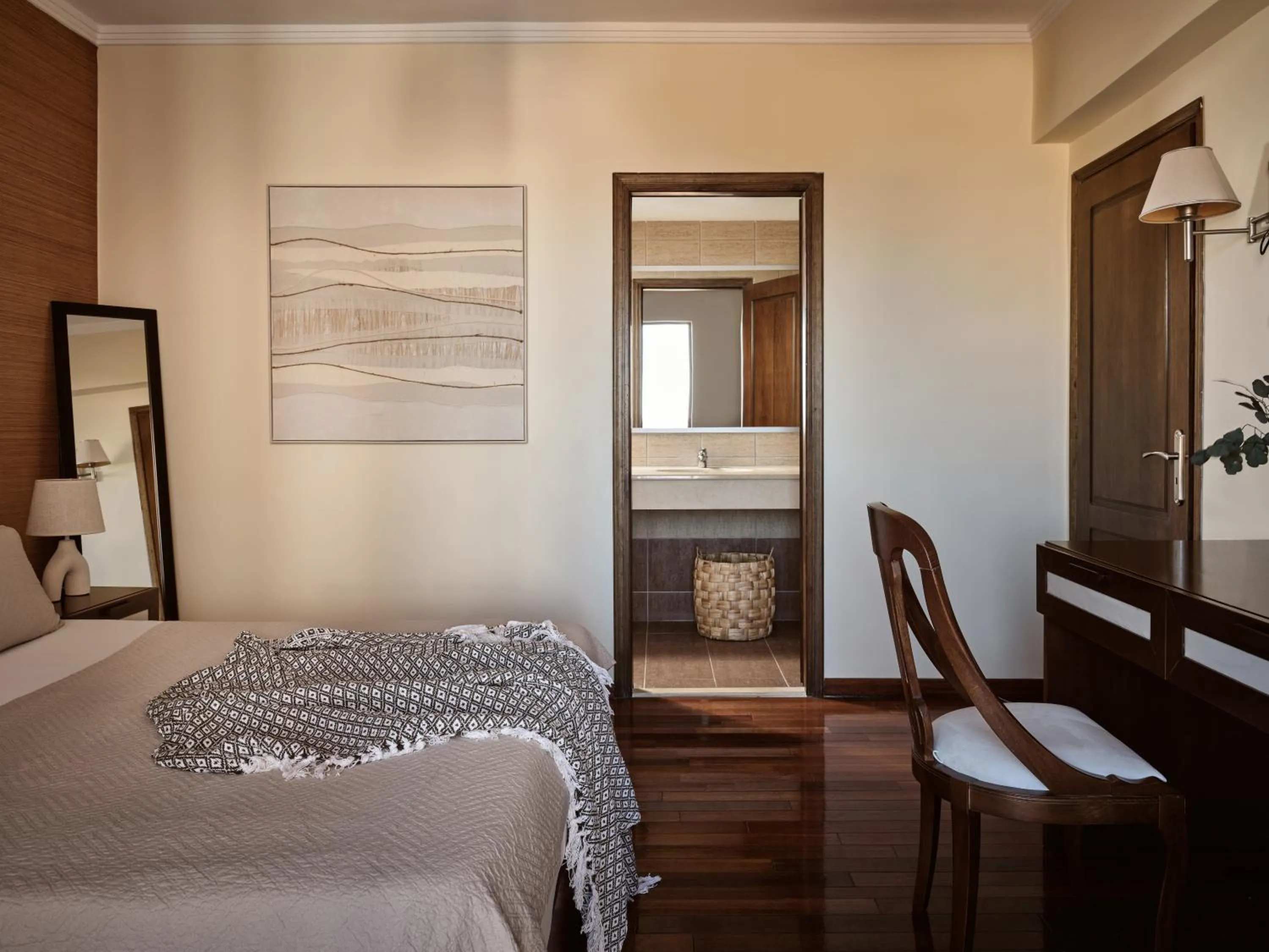 Bed in St John Villas Zakynthos