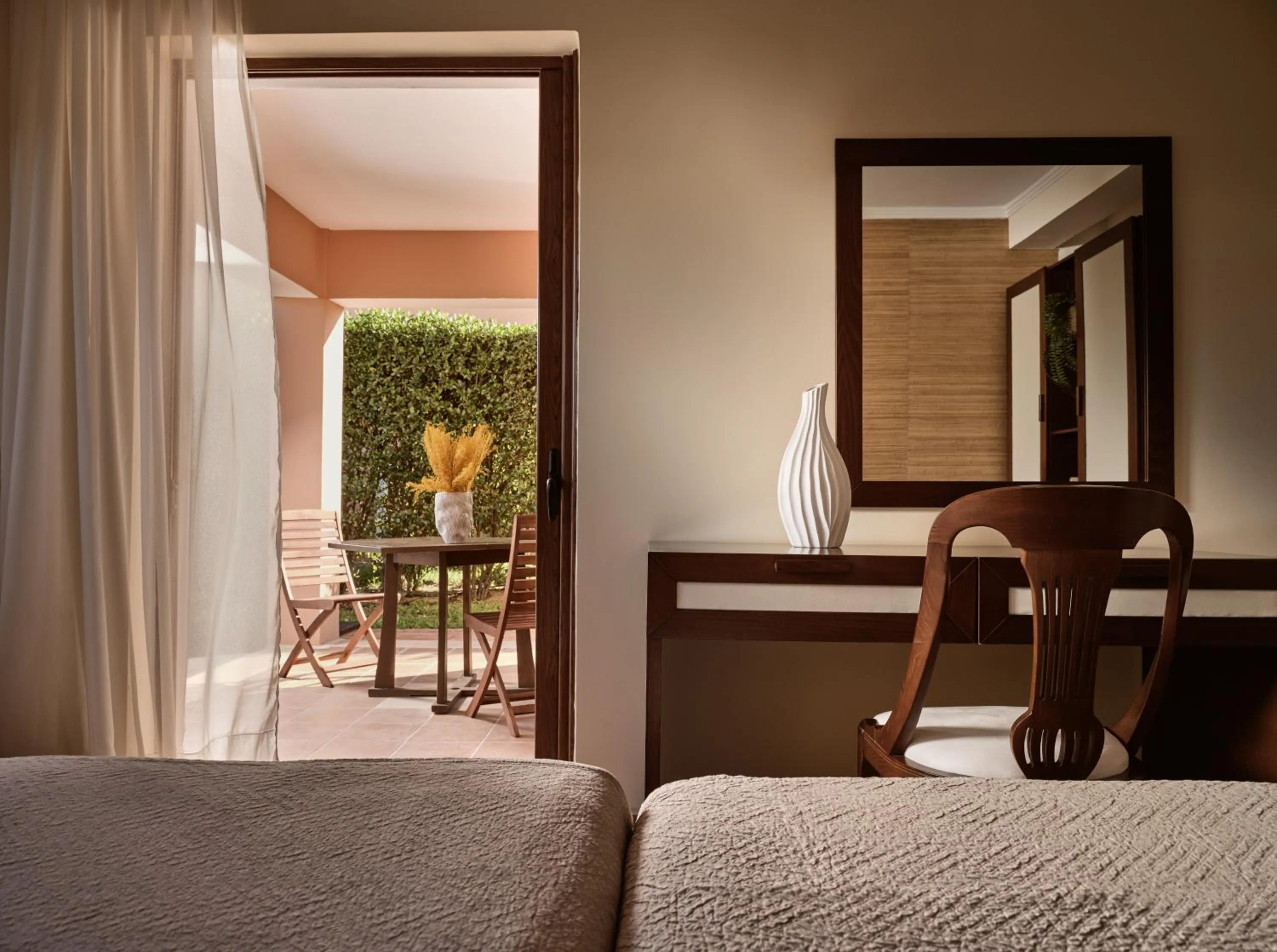 Bed in St John Villas Zakynthos