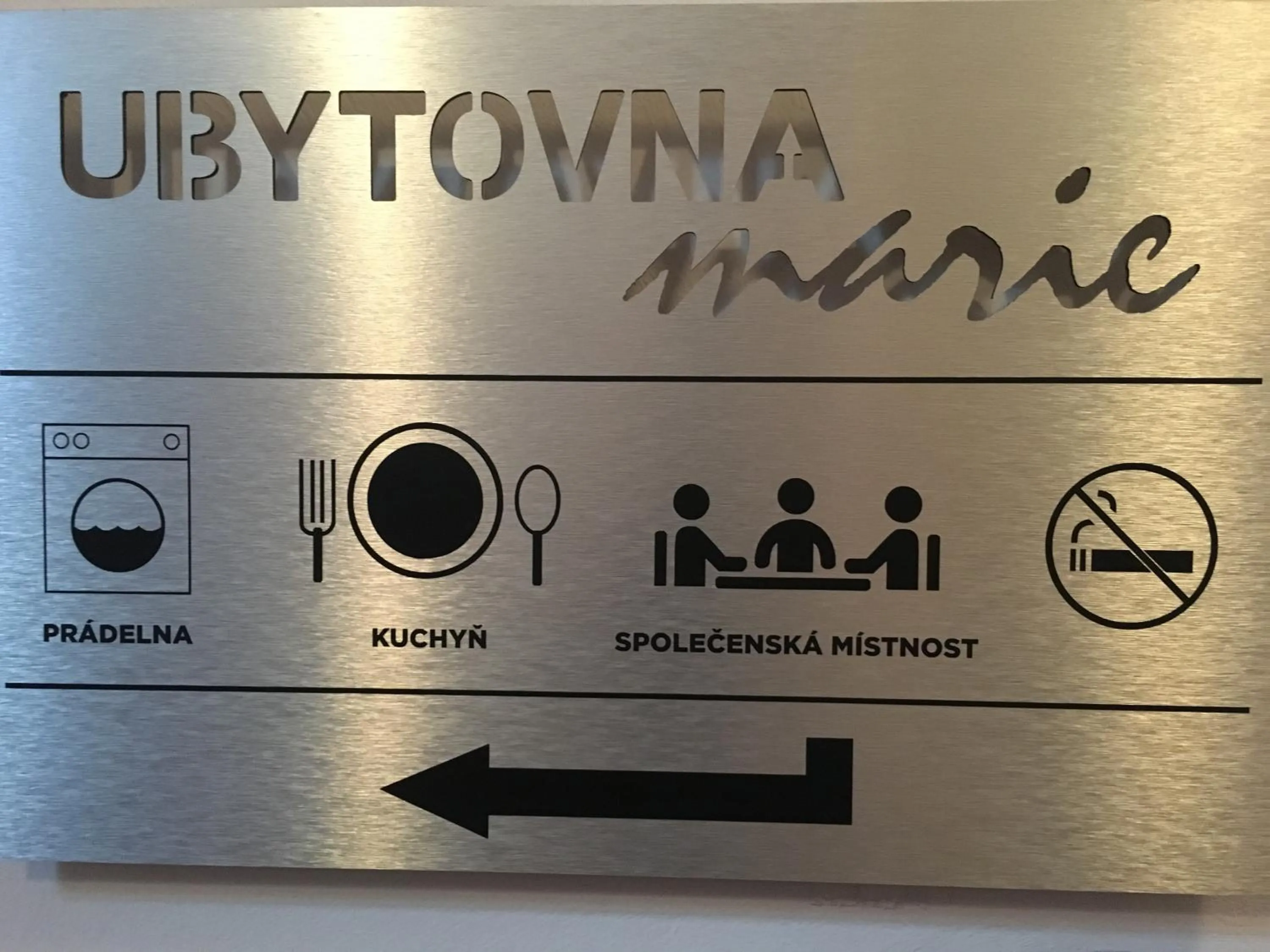 Property logo or sign in Ubytovna Marie