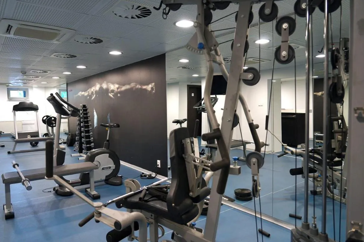 Fitness centre/facilities in Hotel Mousson