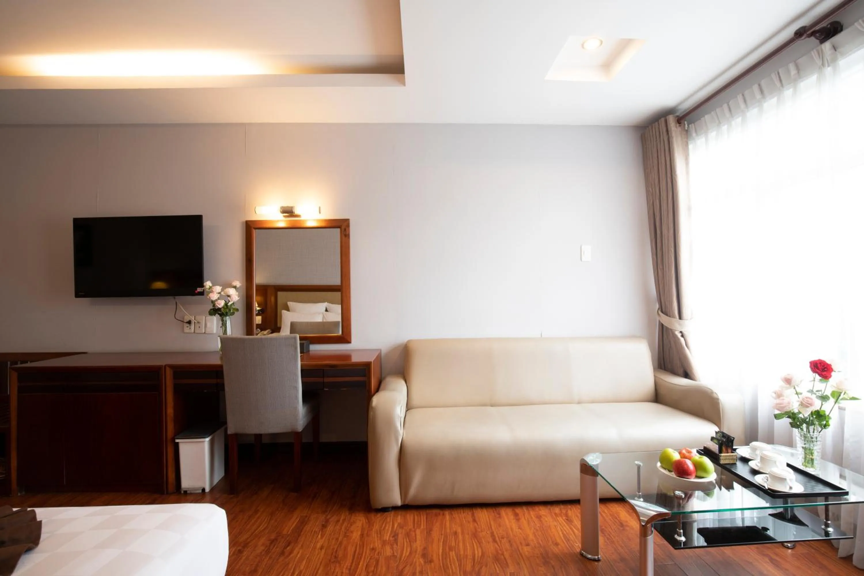 Seating area in Aristo Saigon Hotel