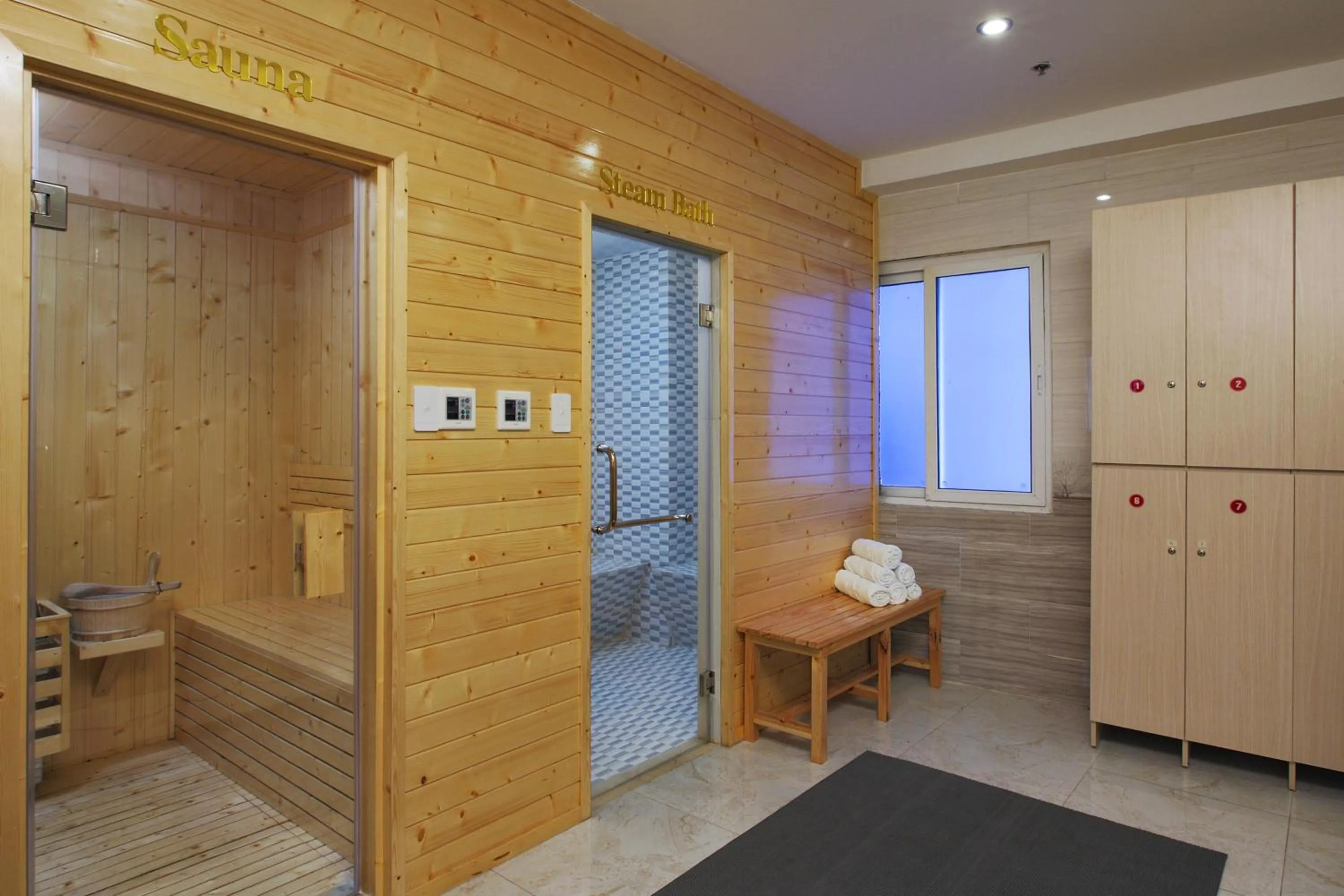 Sauna in Aristo Saigon Hotel