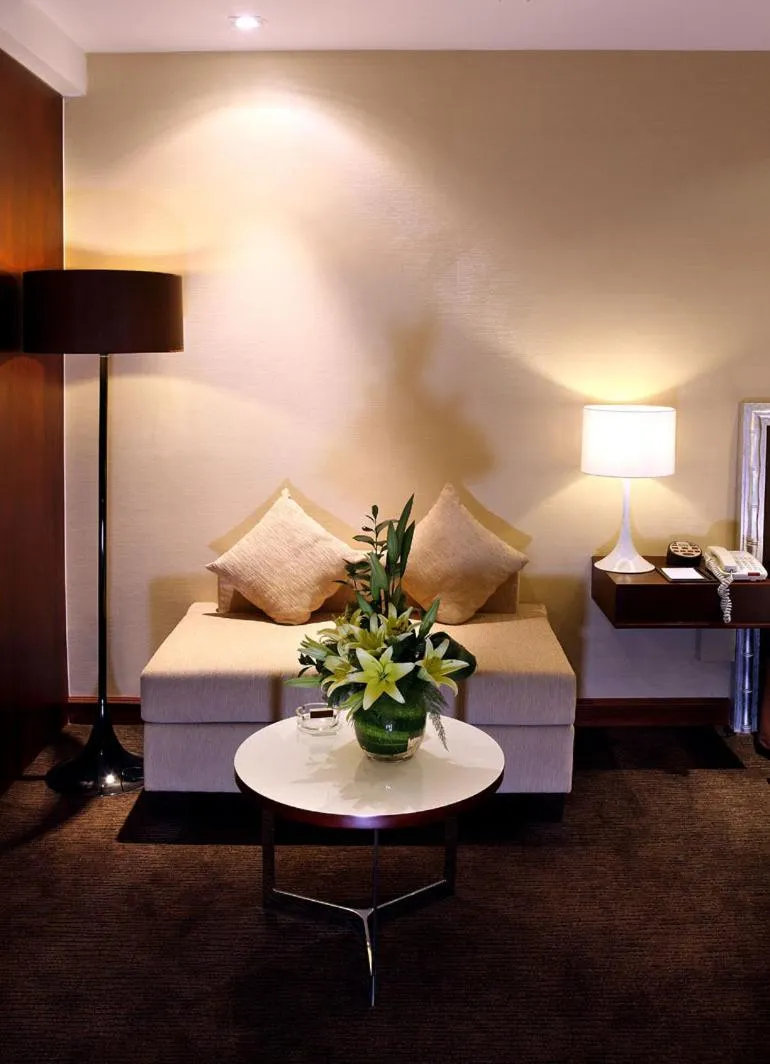 Decorative detail, Bed in Vissai Saigon Hotel