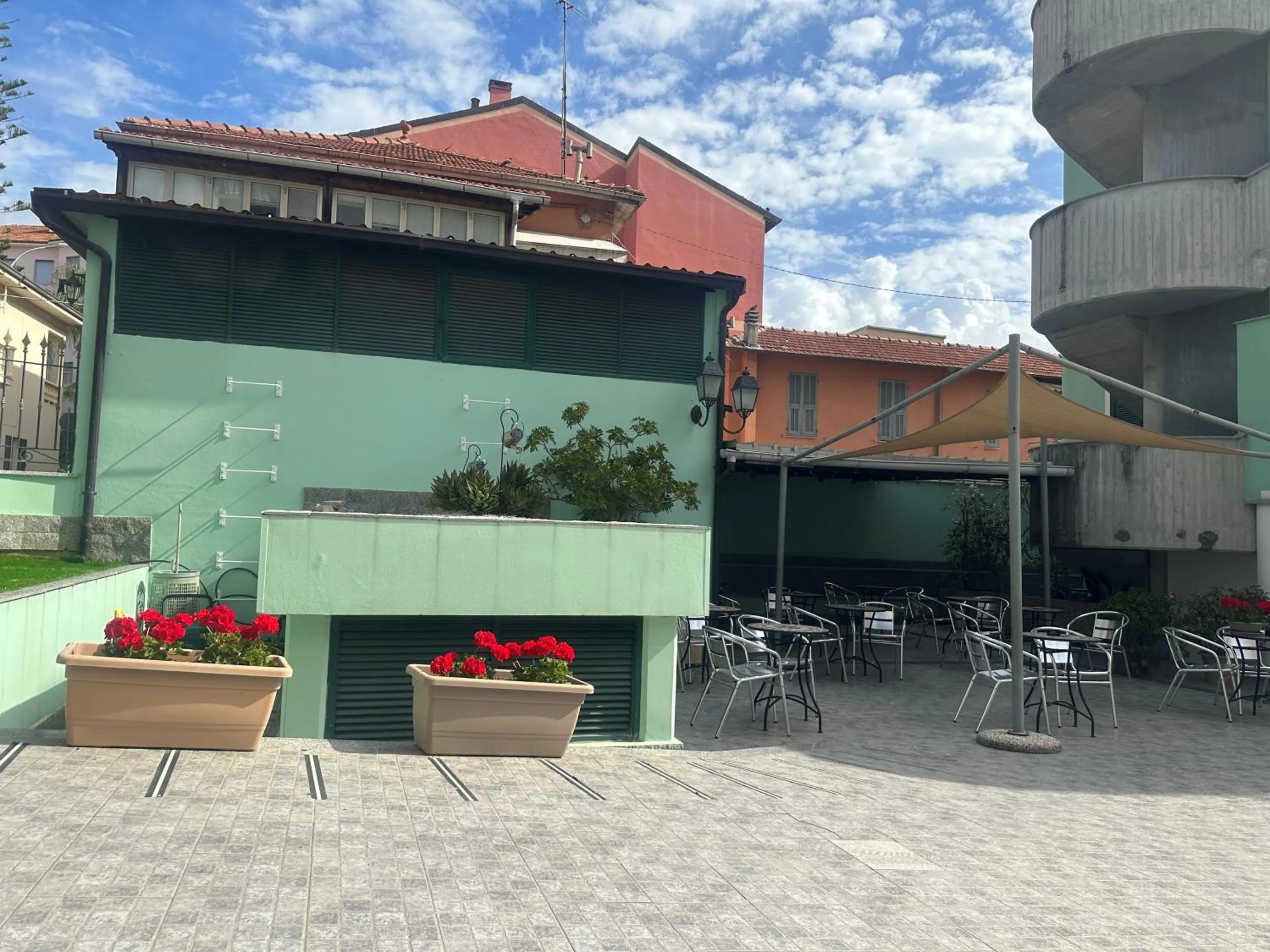 Garden in Hotel Jean Marie