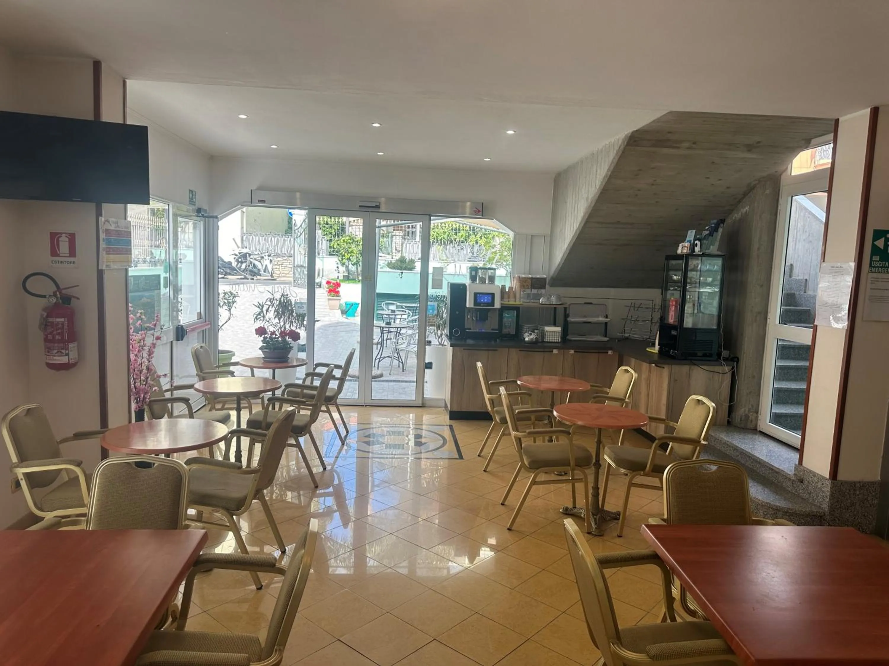 Lobby or reception in Hotel Jean Marie