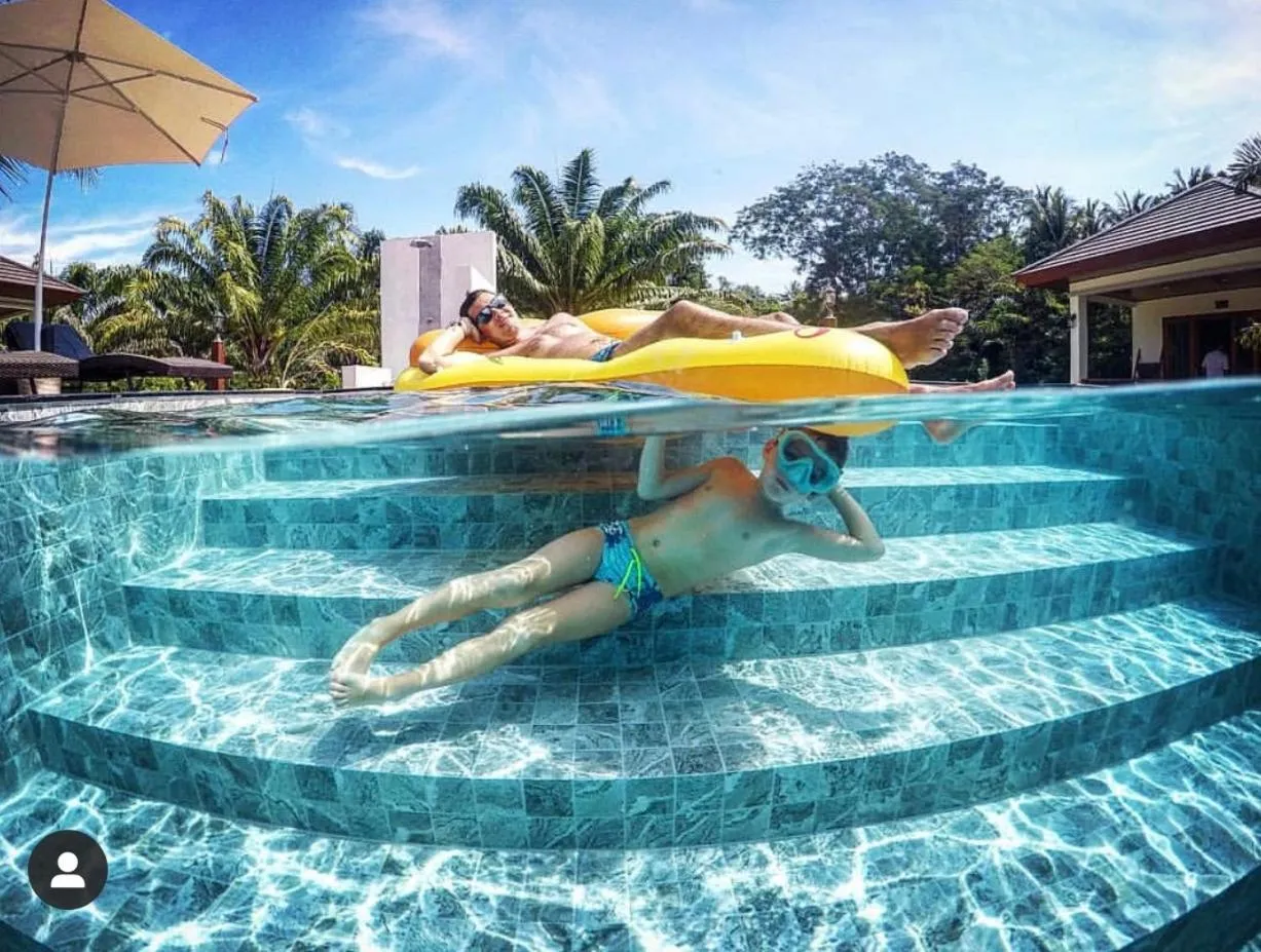 Swimming pool in Verona Lanta Resort