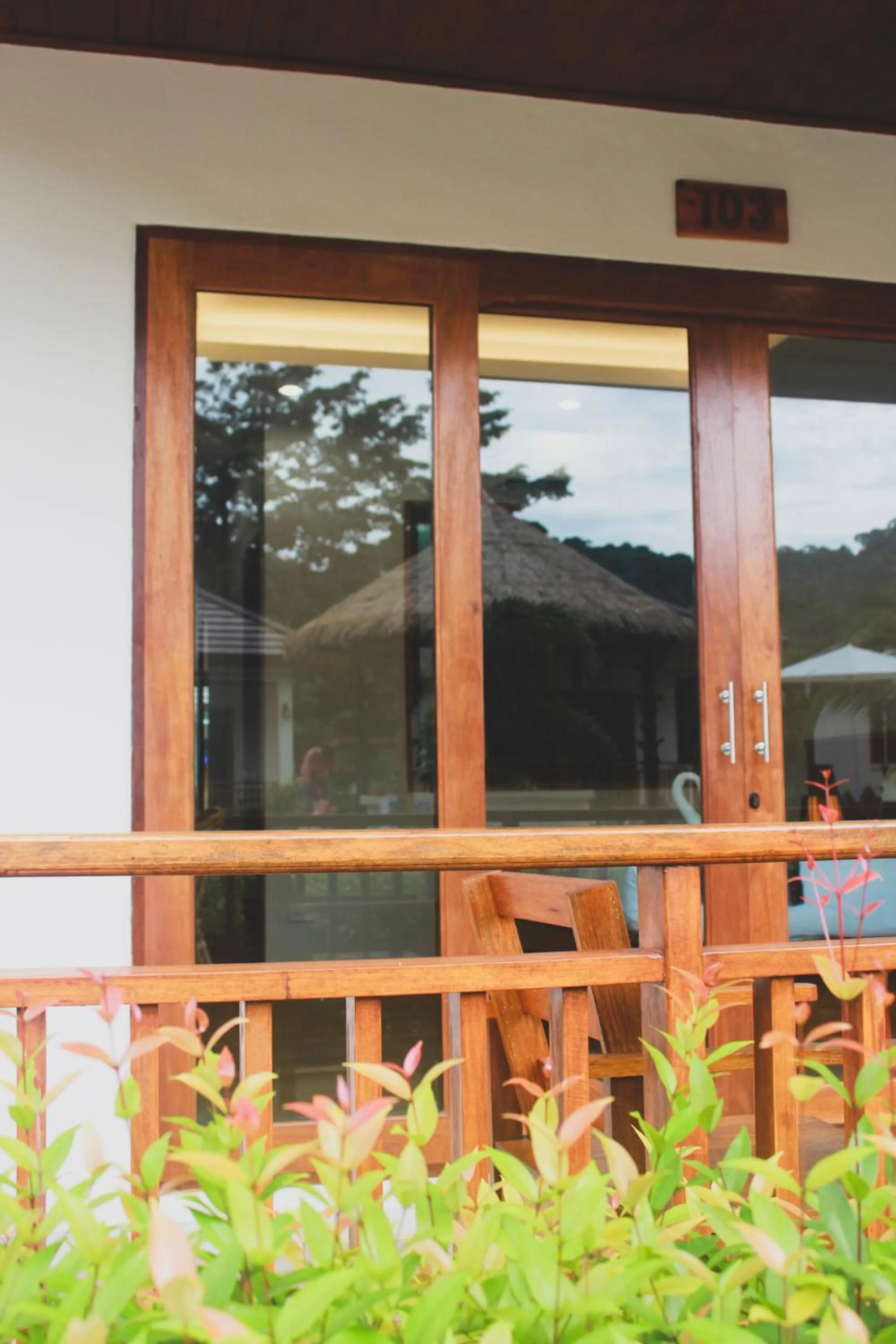 Balcony/Terrace in Verona Lanta Resort