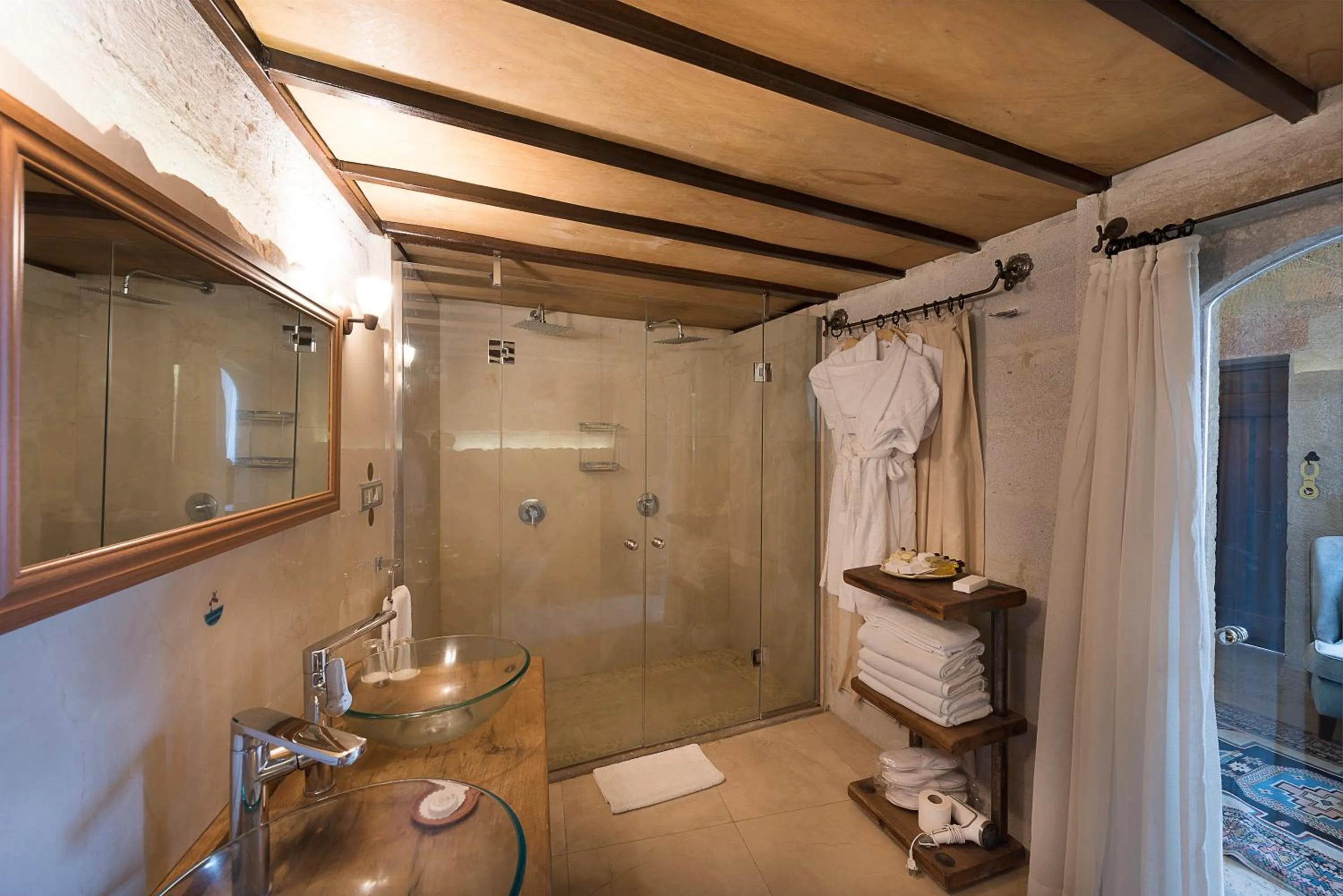 Bathroom in Anatolian Houses Cave Hotel & SPA