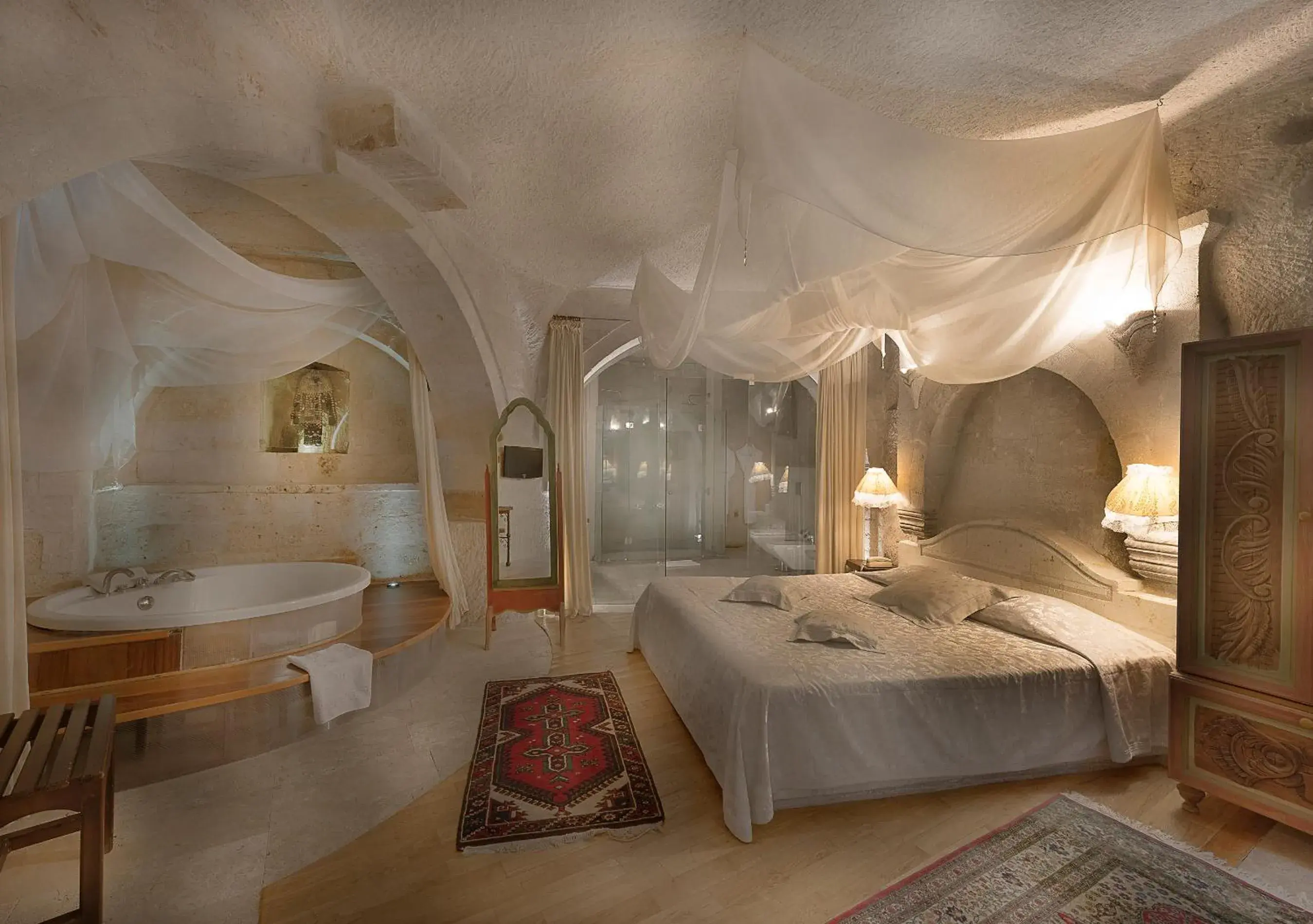 Deluxe Cave Suite in Anatolian Houses Cave Hotel & SPA Deluxe Cave Suite in Anatolian Houses Cave Hotel & SPA