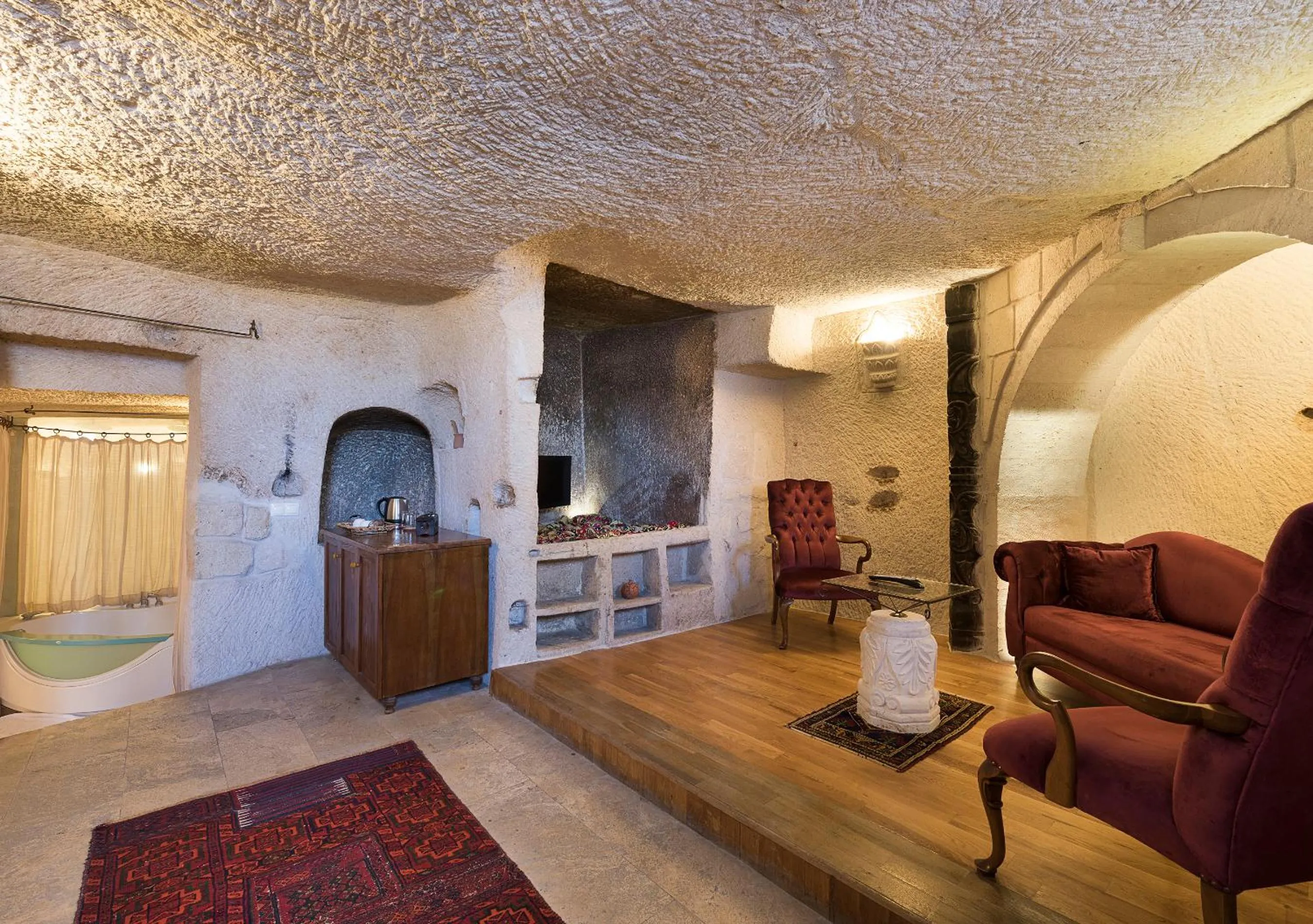 Living room in Anatolian Houses Cave Hotel & SPA