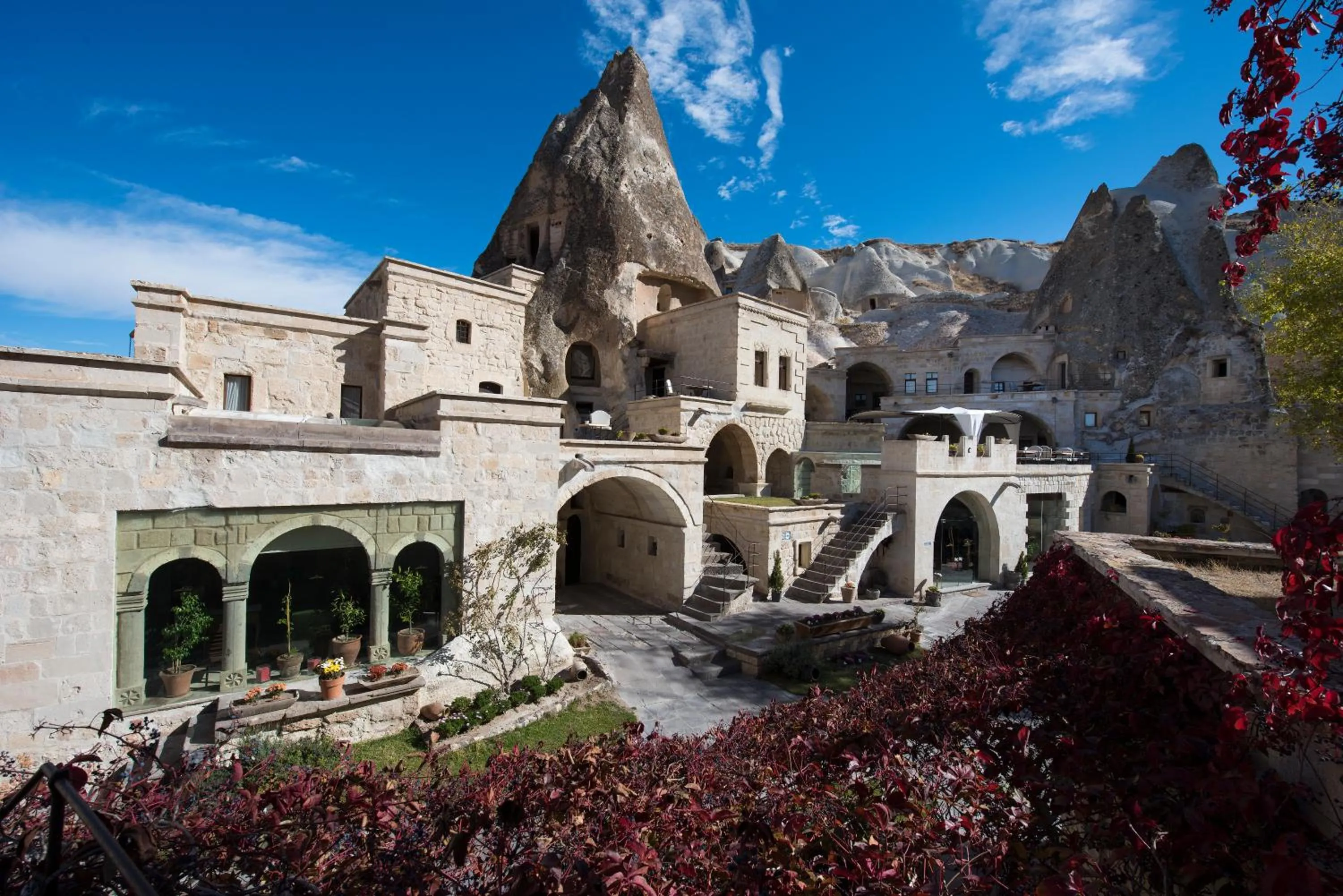 Garden view in Anatolian Houses Cave Hotel & SPA