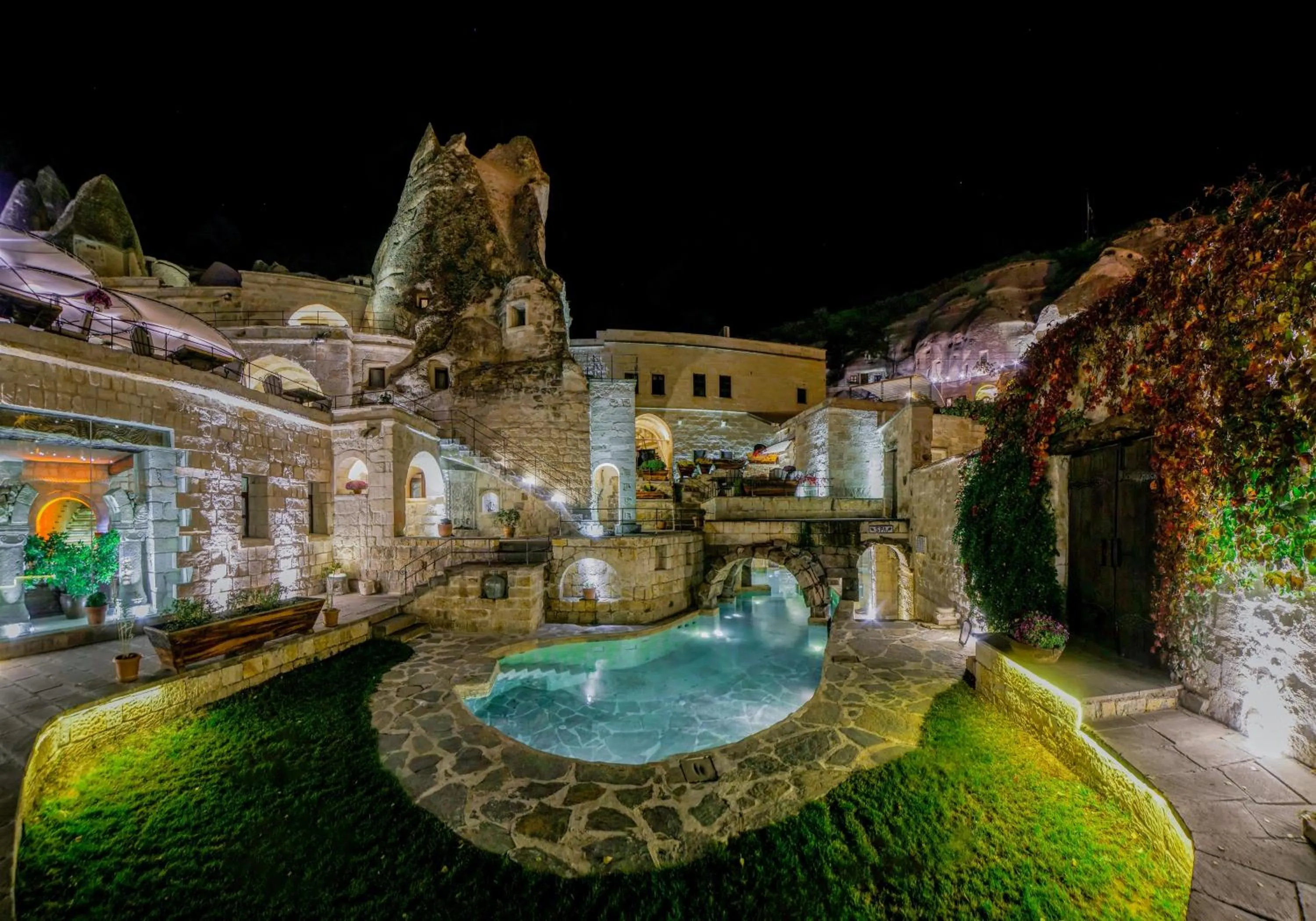 Garden view in Anatolian Houses Cave Hotel & SPA