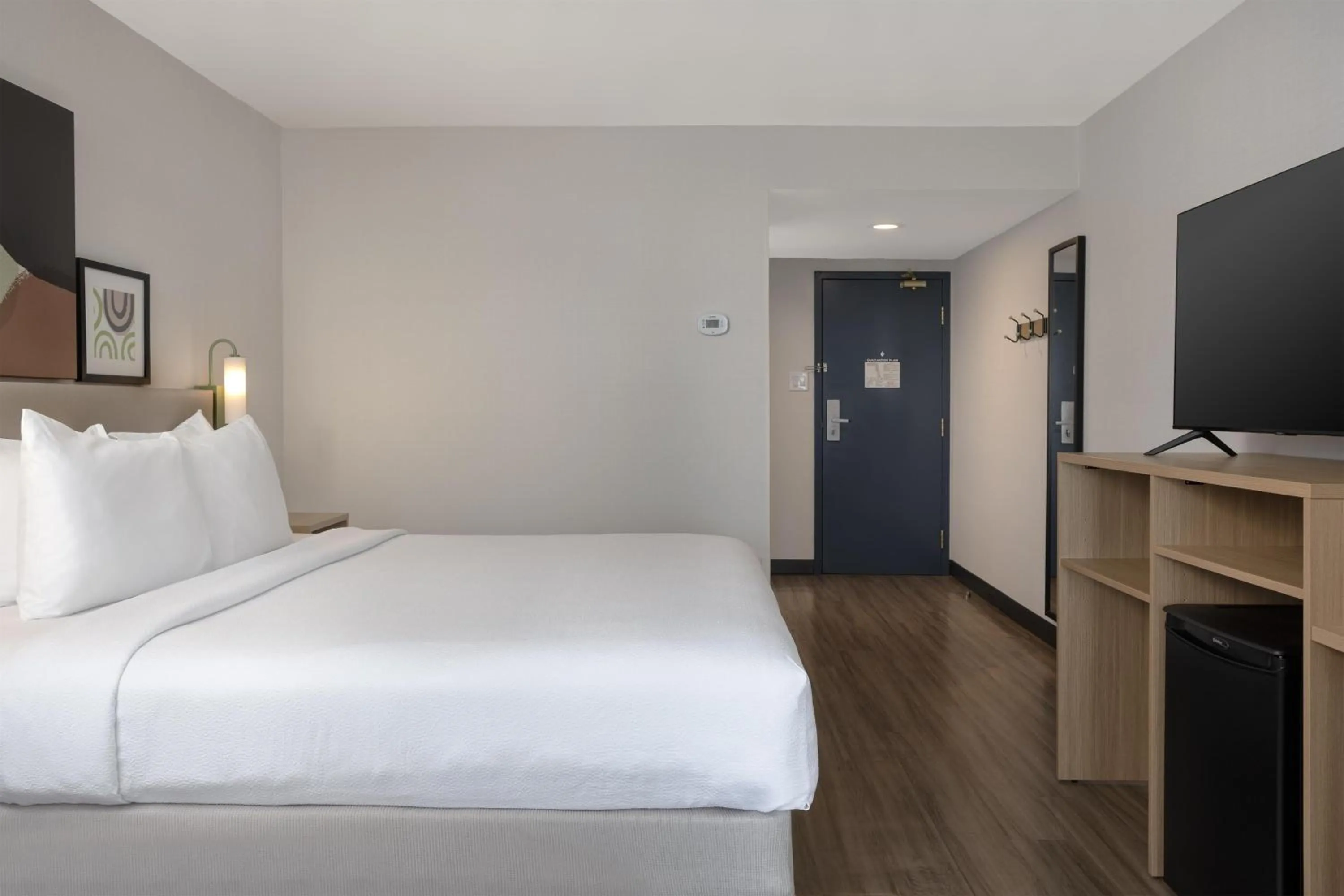 Bed in Spark by Hilton Toronto Mississauga