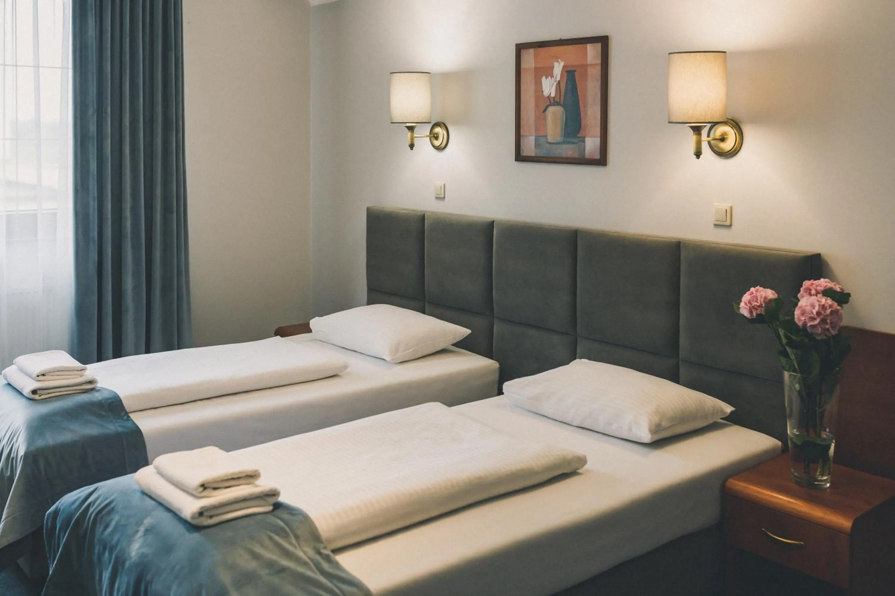 Bed in Hotel Czardasz Spa & Wellness