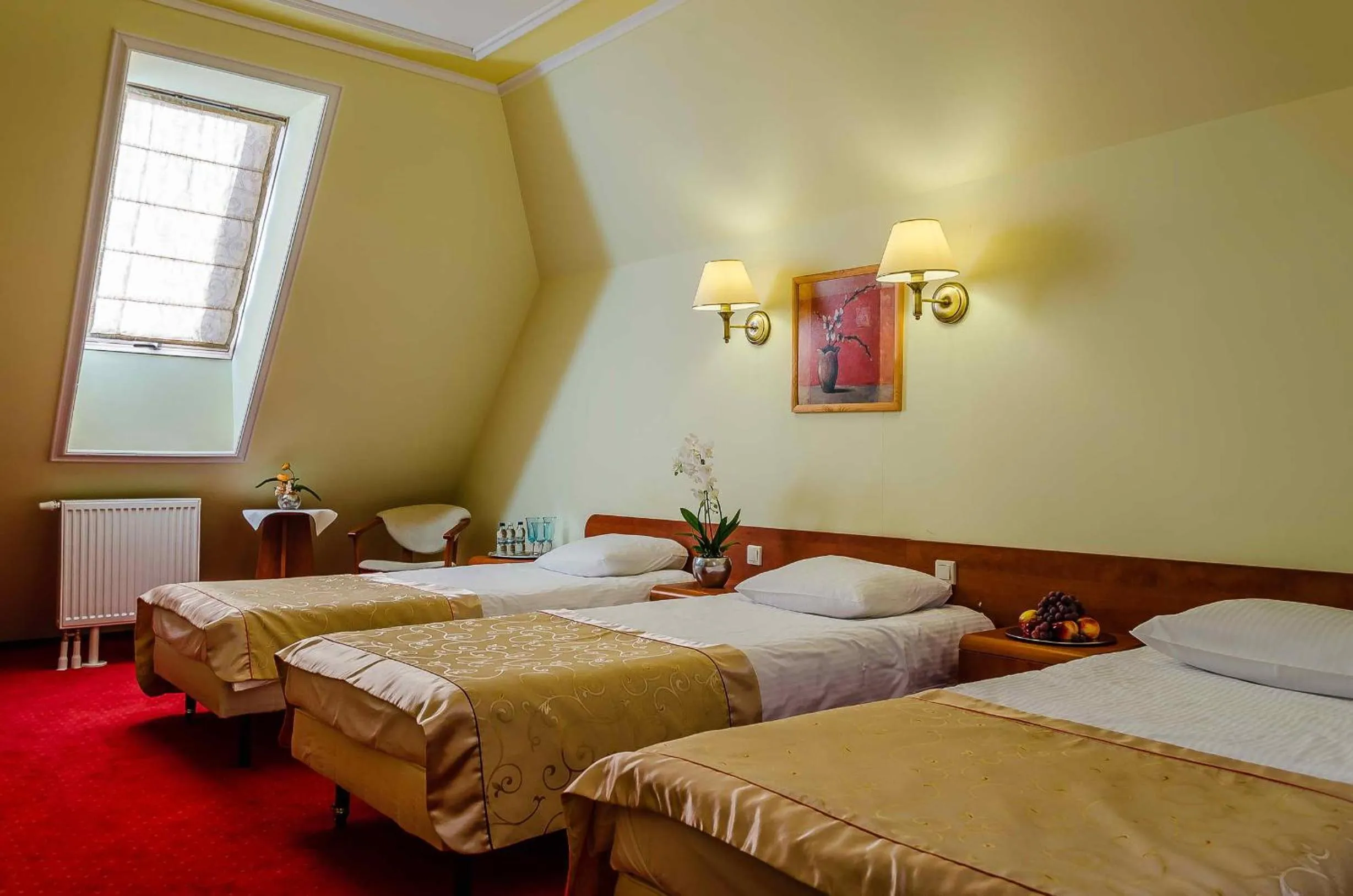 Bed in Hotel Czardasz Spa & Wellness