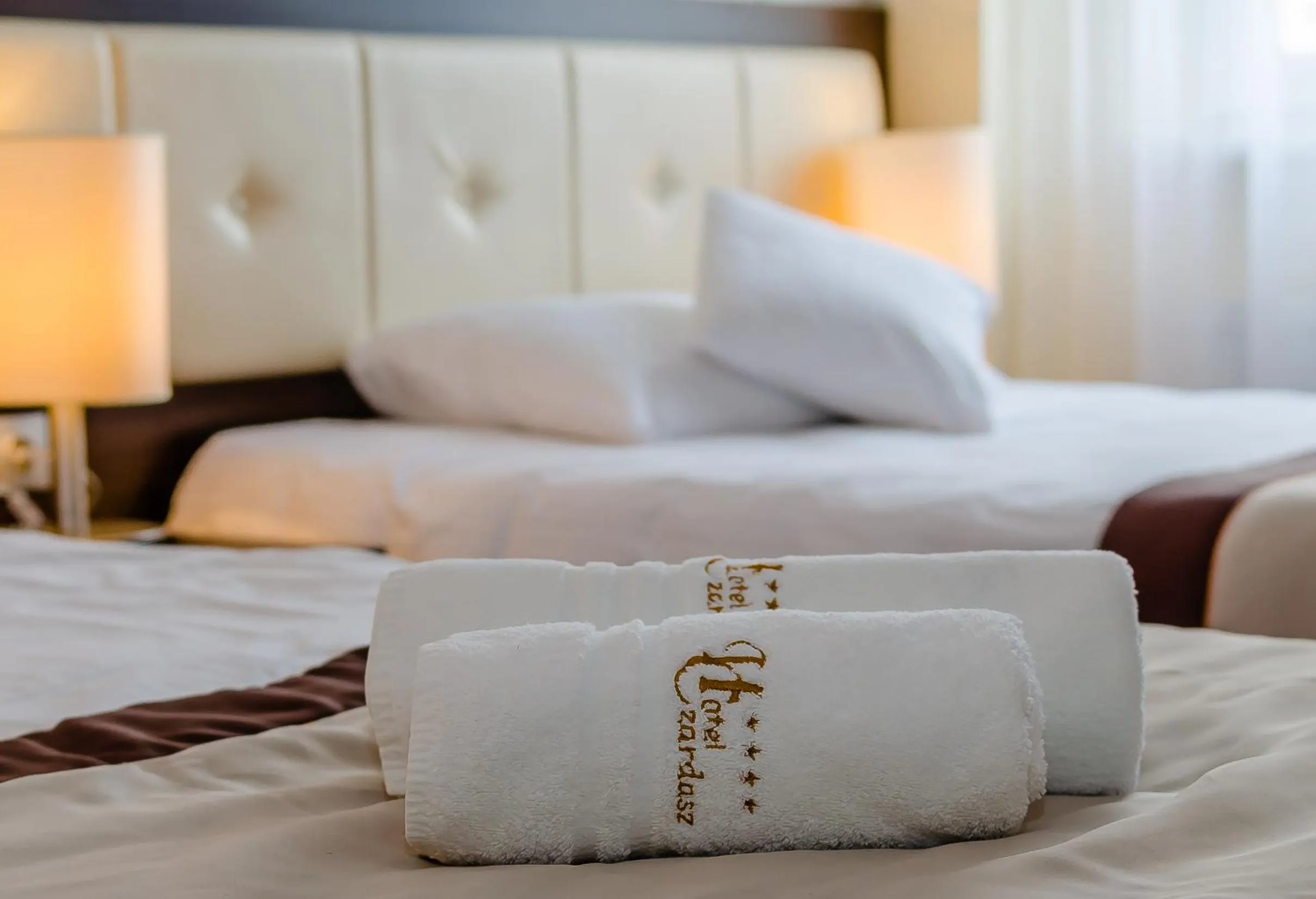 Bed in Hotel Czardasz Spa & Wellness