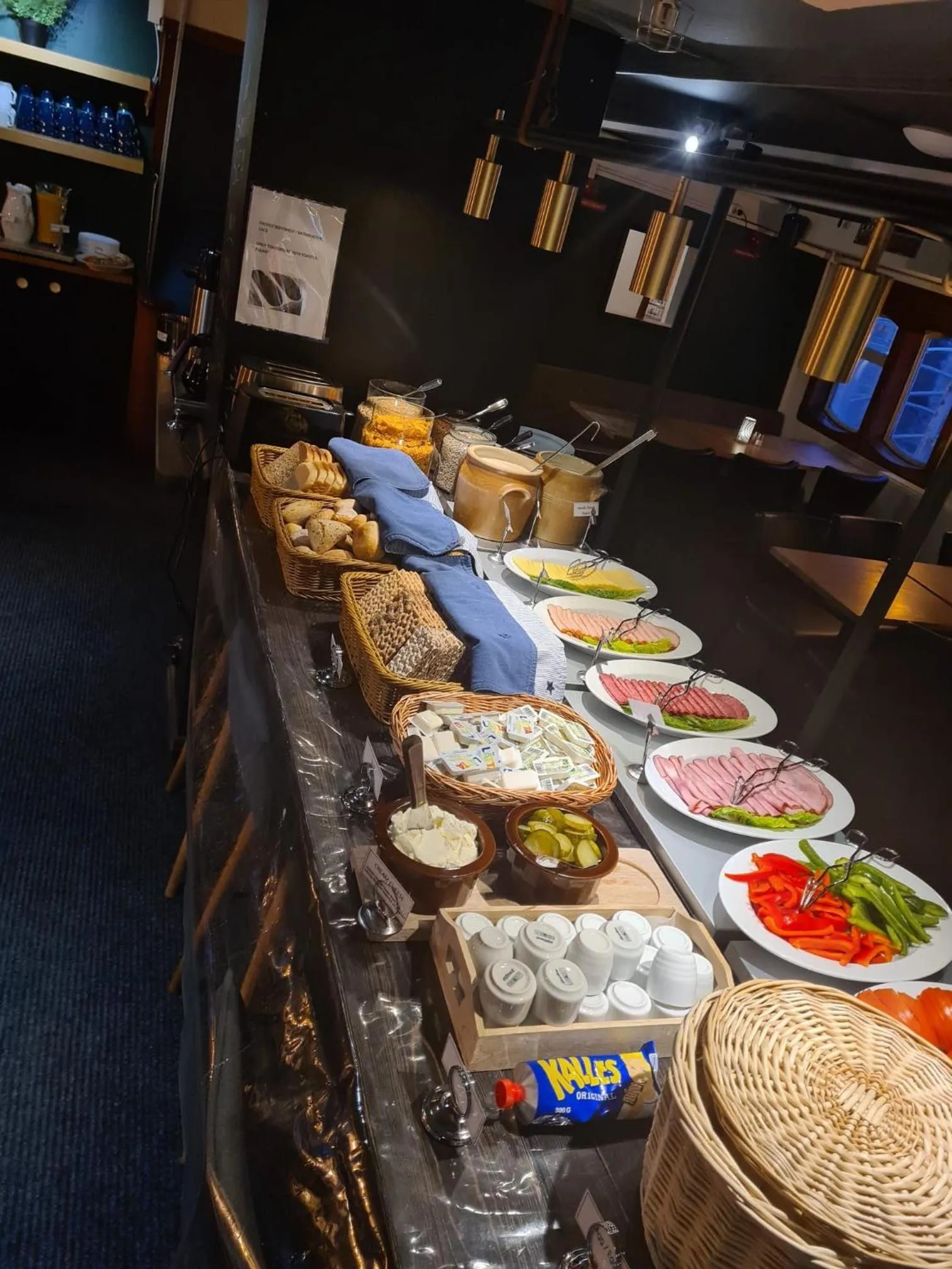 Buffet breakfast in Rygerfjord Hotel & Hostel